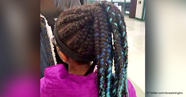 Basketball referee targets 10-year-old girl during game for wearing braids with blue weave added in