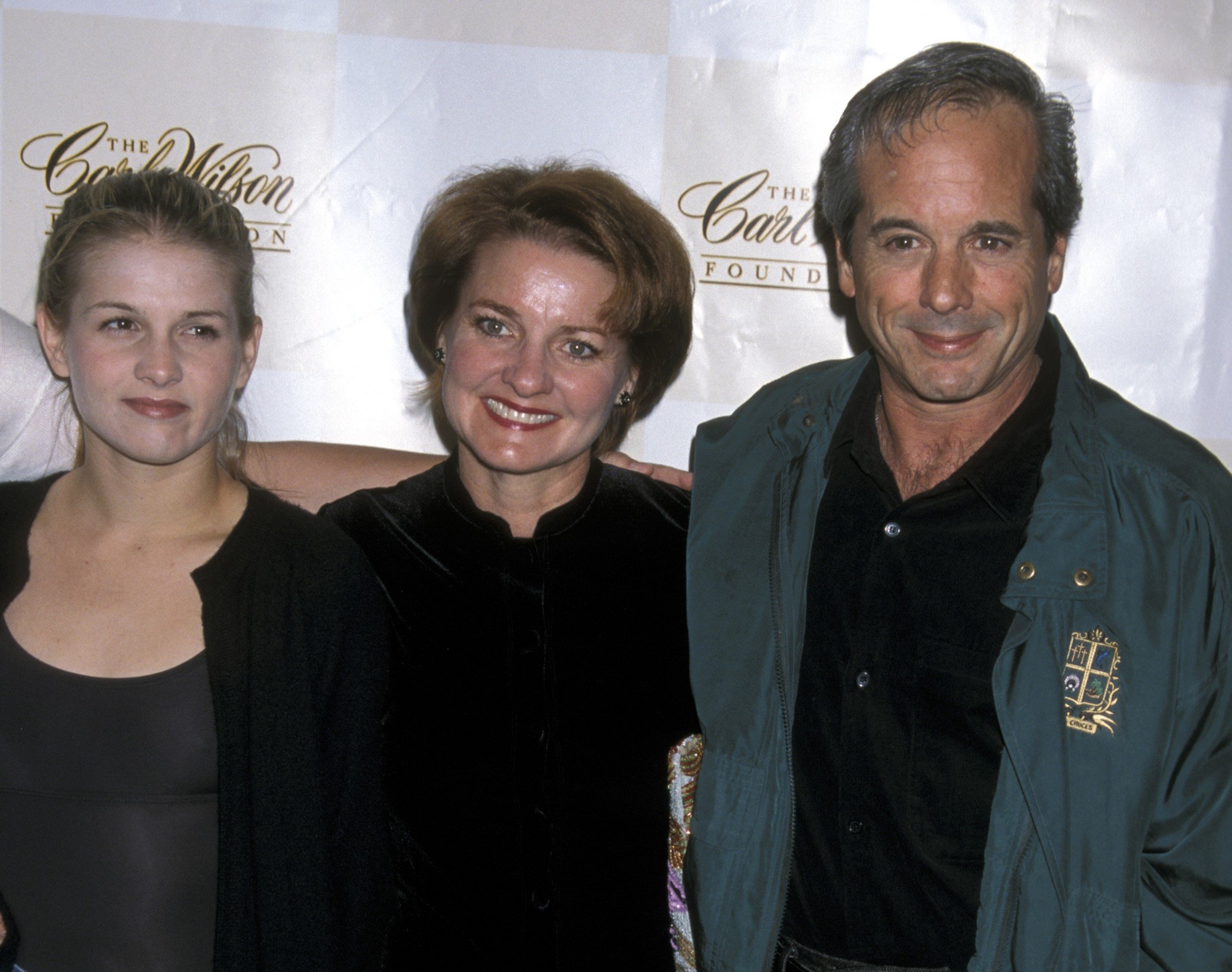 Haley Arnaz, Amy Arnaz, and Desi Arnaz Jr at the The Fourth Annual Carl Wilson Benefit Concert, on October 14, 200.  | Source: Getty Images