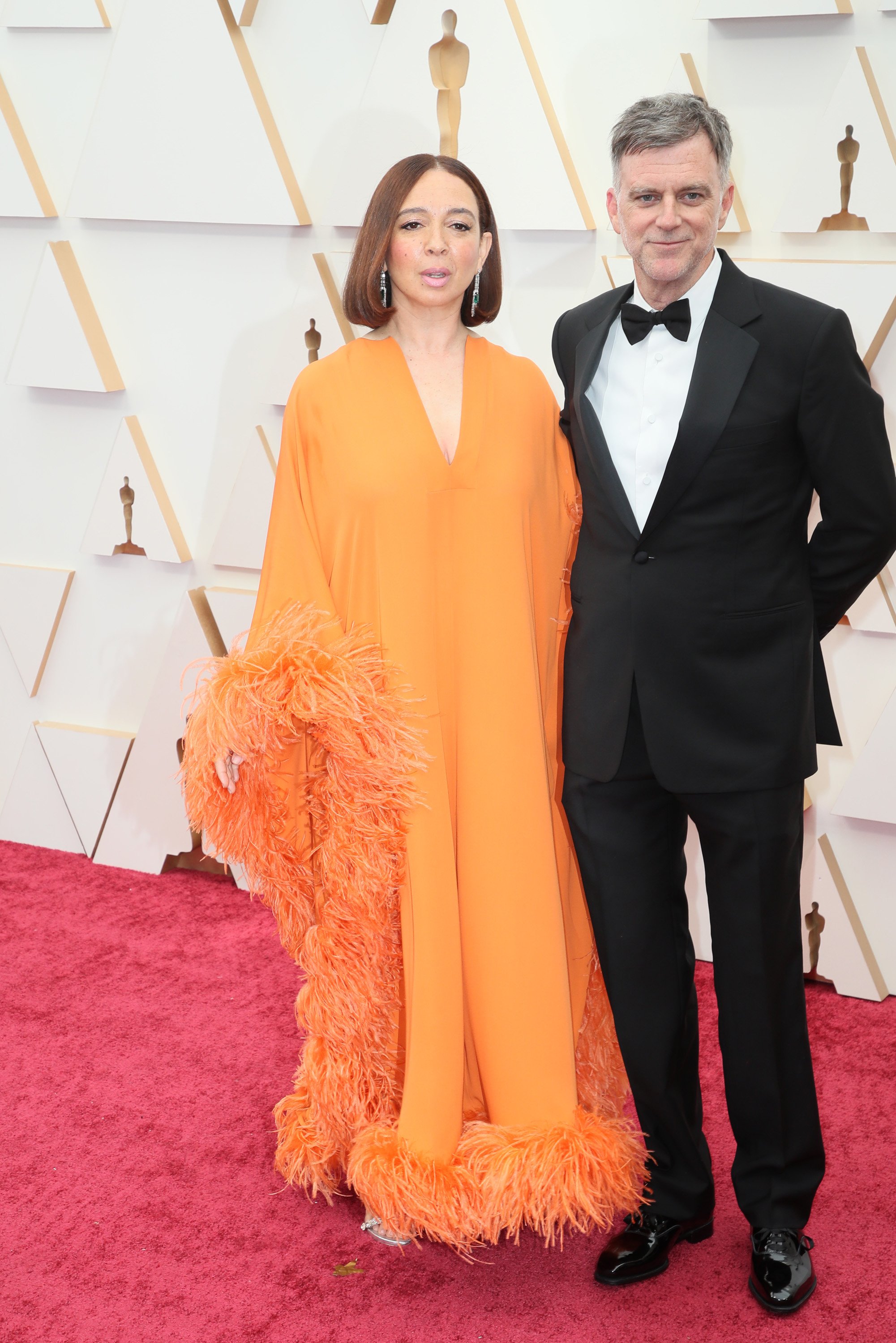 Maya Rudolph and Paul Thomas Anderson at the 94th Annual Academy Awards on March 27, 2022, in California | Source: Getty Images