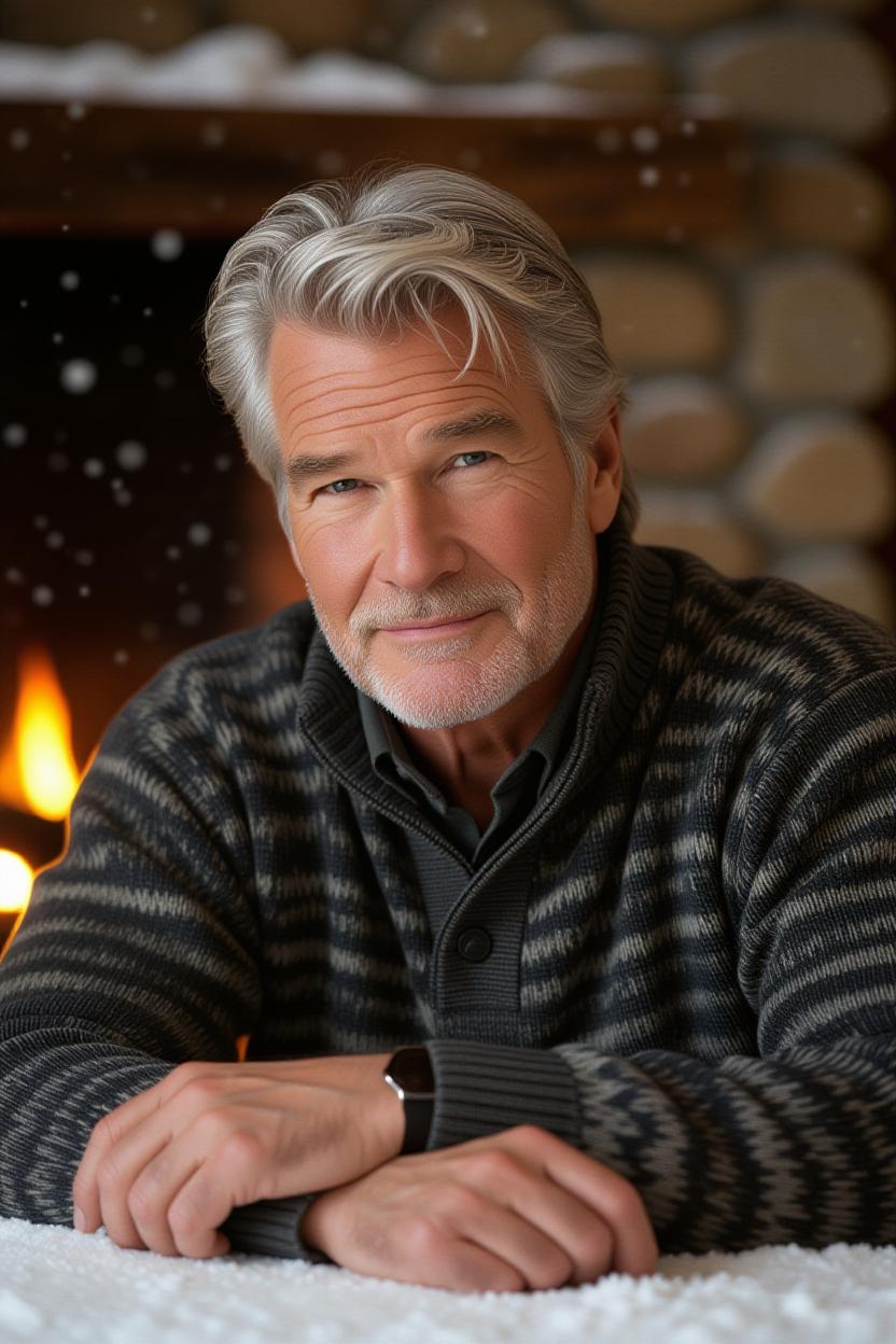 What Patrick Swayze might have looked like today, reimagined through AI. | Source: Grok