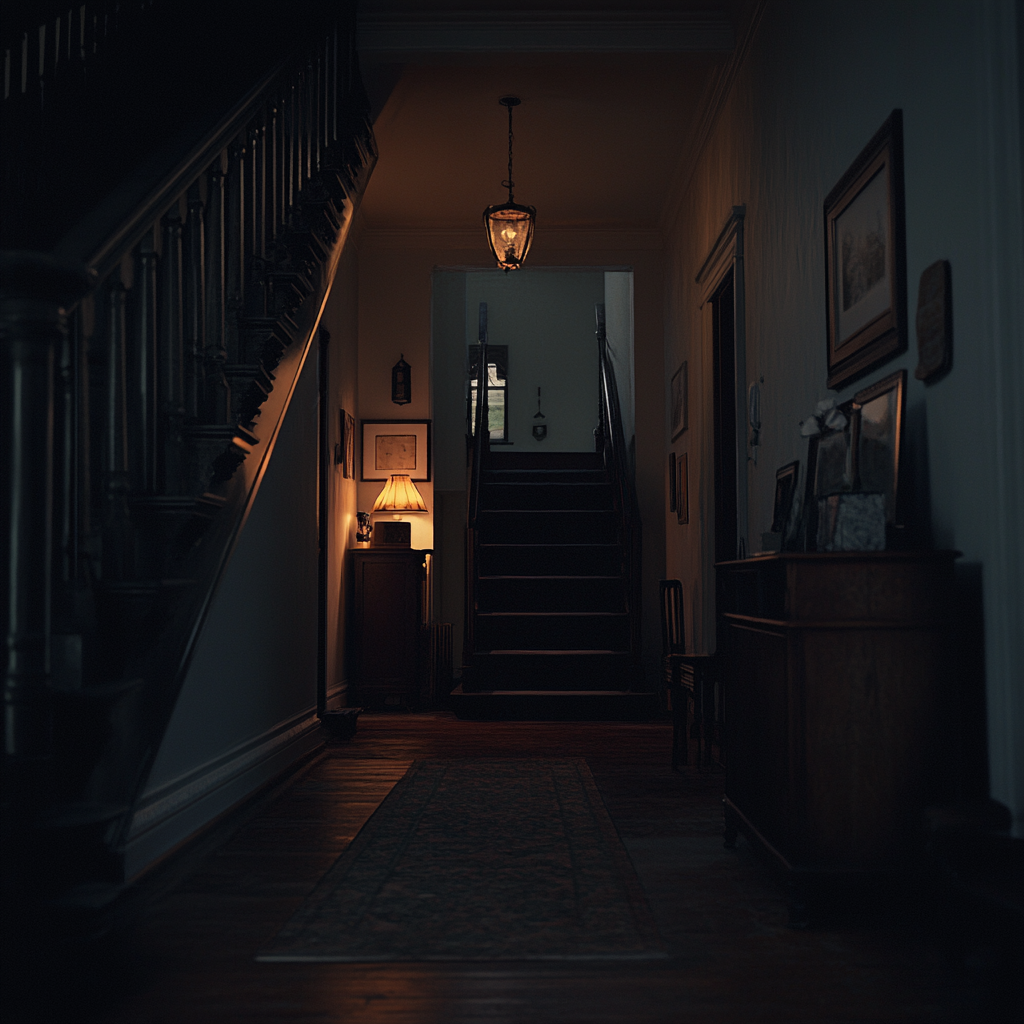 A dark empty house | Source: Midjourney