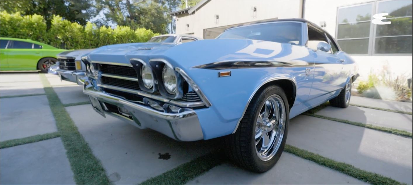 Wiz Khalifa's 1969 Chevrolet Chevelle SS remains one of the most personal vehicles in his collection, carrying memories of studio sessions, video shoots, and life on the West Coast. | Source: YouTube/Esquire