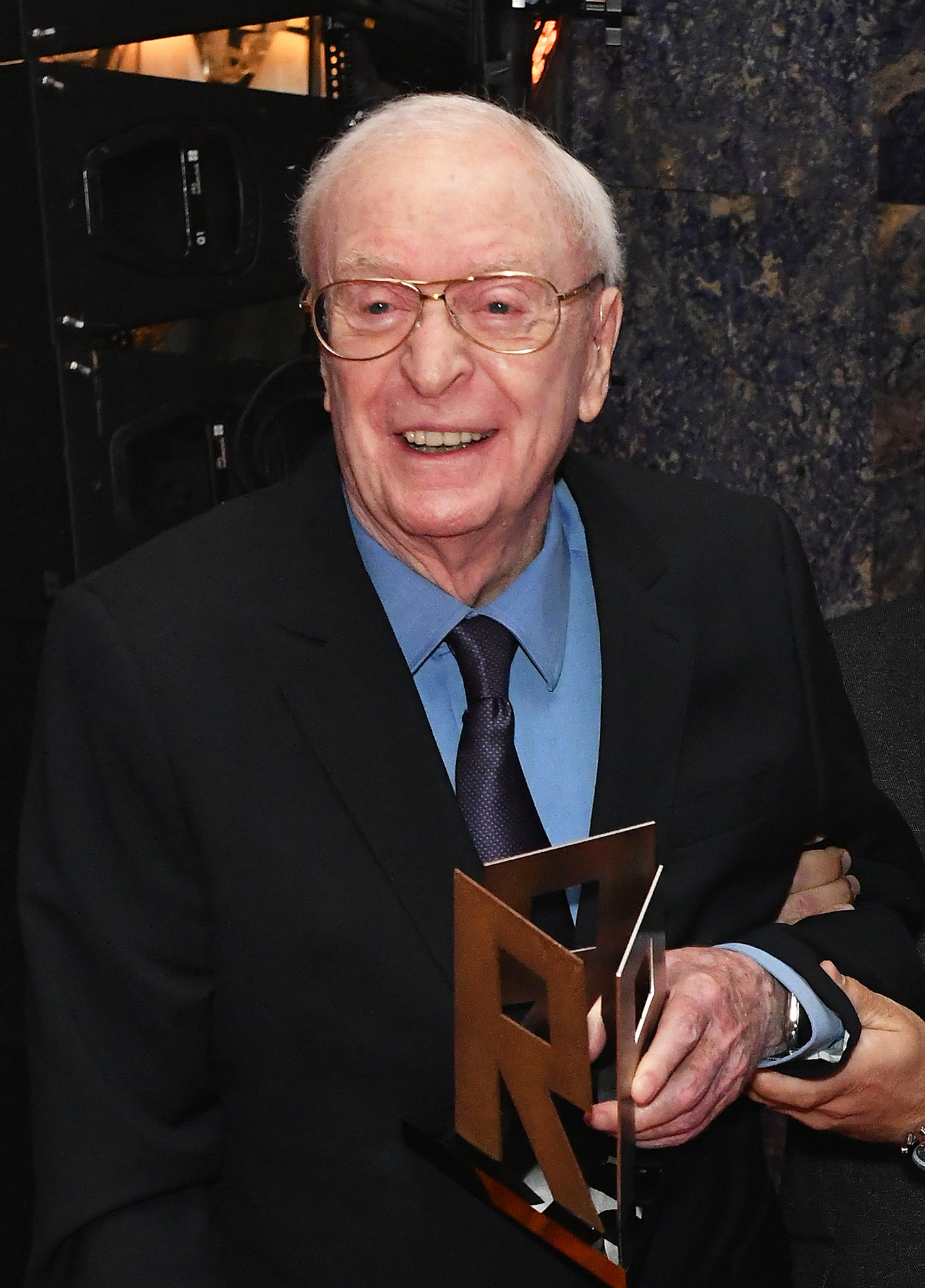 Michael Caine at the Raindance Film Festival opening night gala party on October 27, 2021, in London, England | Source: Getty Images