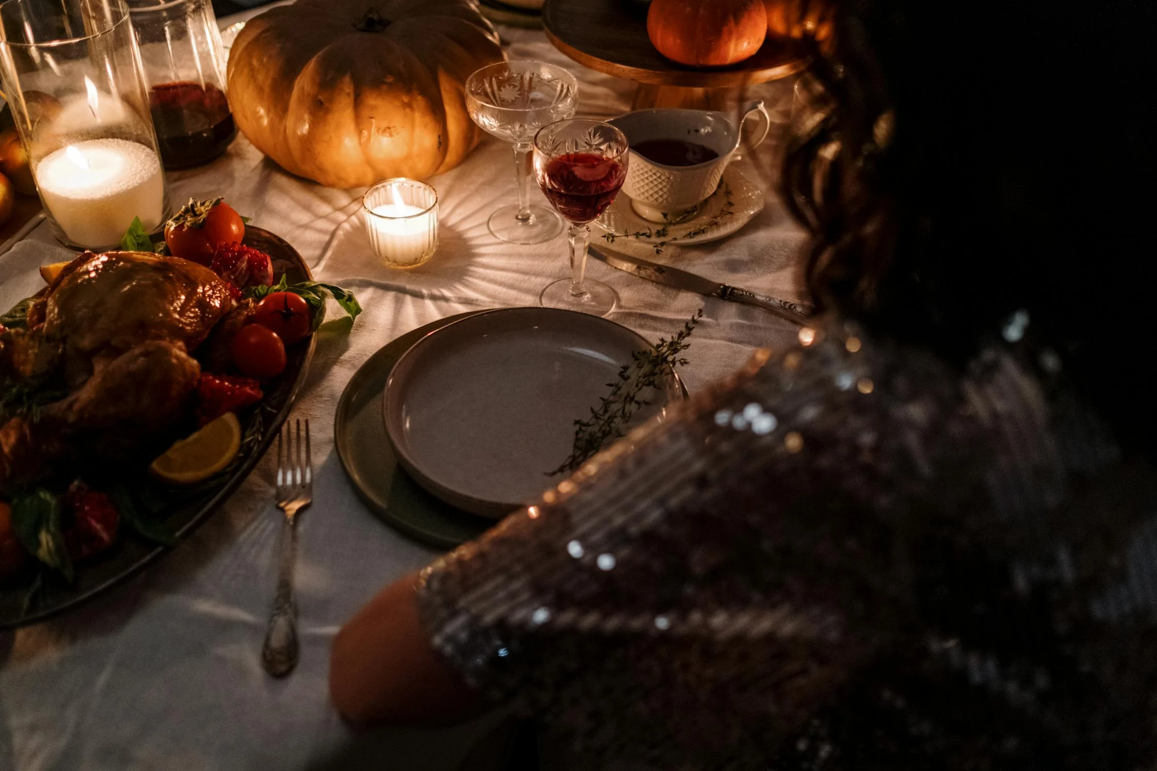 A photo of a Thanksgiving dinner | Source: Pexels