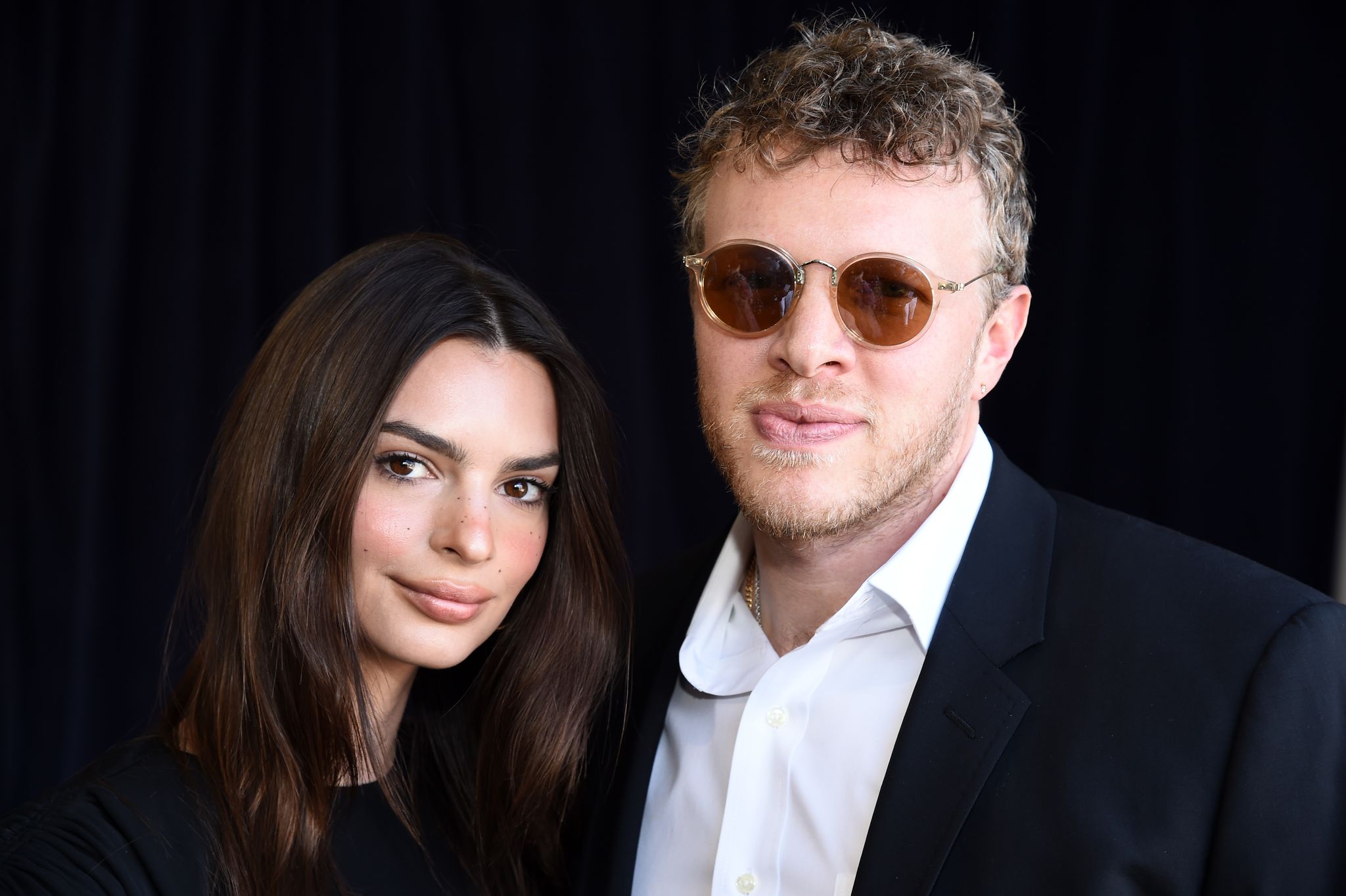 Emily Ratajkowski and Sebastian Bear-McClard at the 2020 Film Independent Spirit Awards in Santa Monica, California | Source: Getty Images