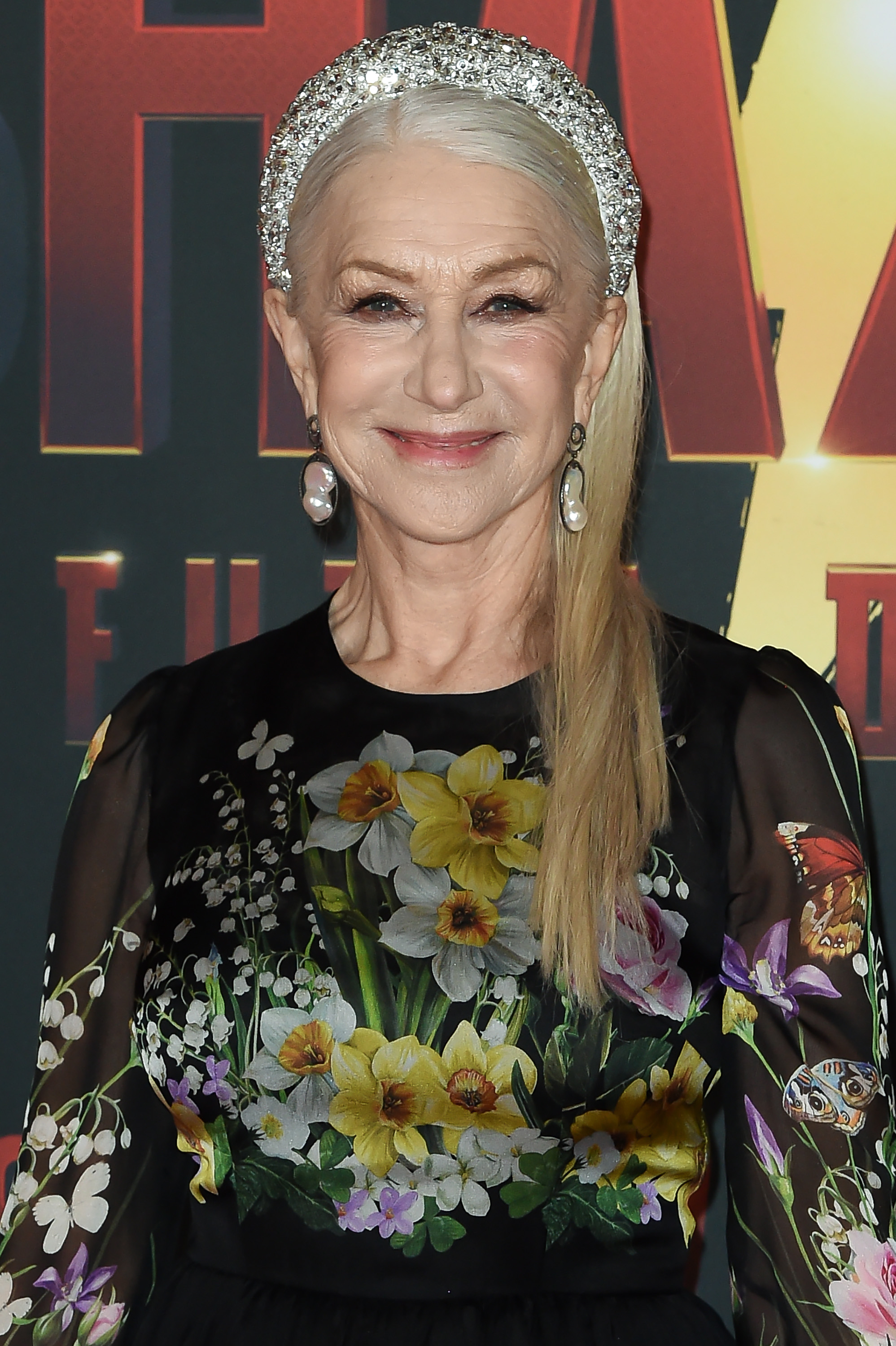 British naturalized American actress Helen Mirren attends the premiere for Shazam! Fury Of The Gods at The Space Cinema Moderno, Rome (Italy), March 3rd, 2023. | Source: Getty Images