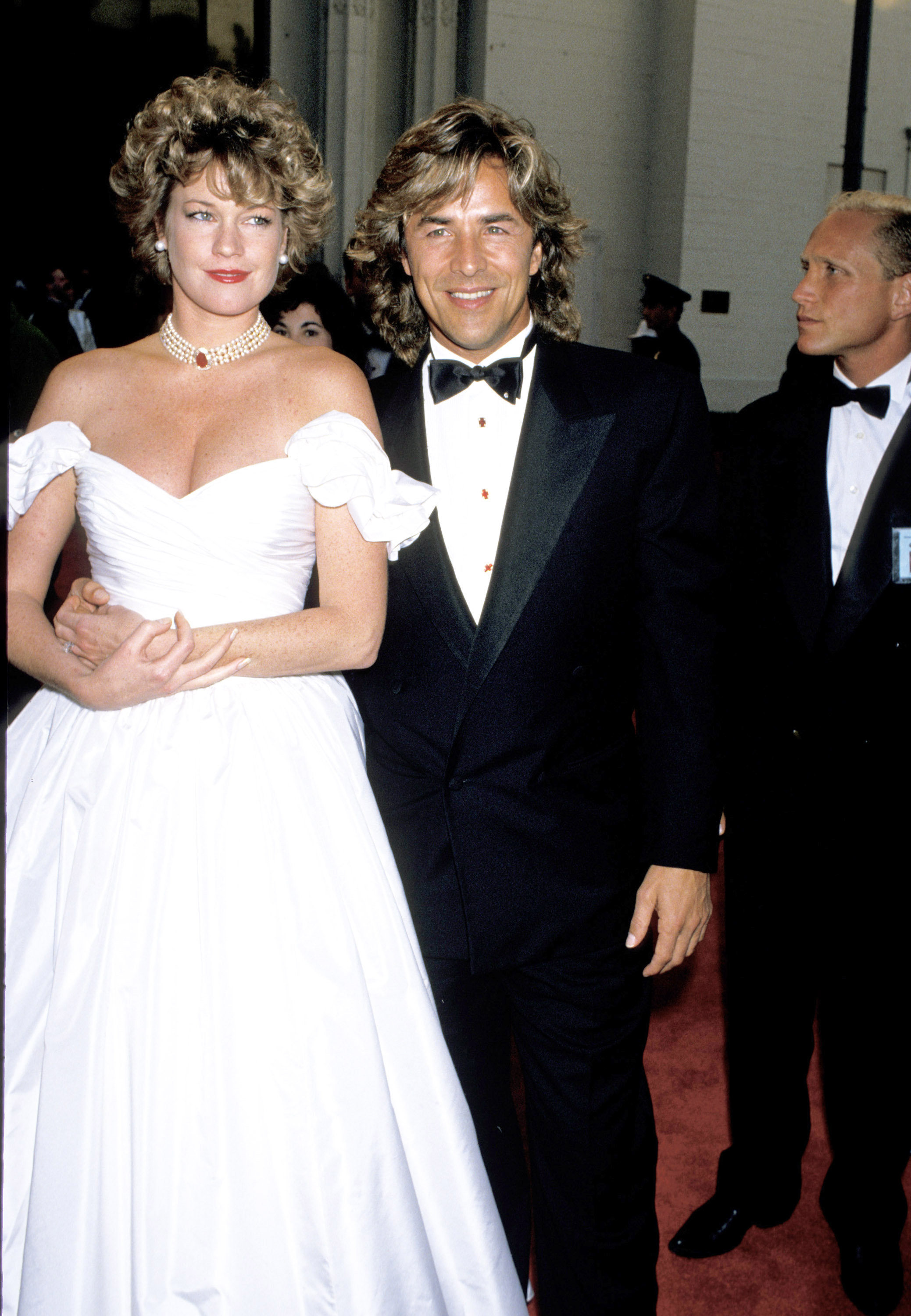 Melanie Griffith and Don Johnson during 61st Annual Academy Awards on March 29, 1989, in Los Angeles, California. | Source: Getty Images