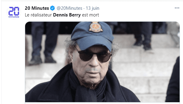 Poste de 20 Minutes, capture d'écran. | Photo : Twitter/20 Minutes