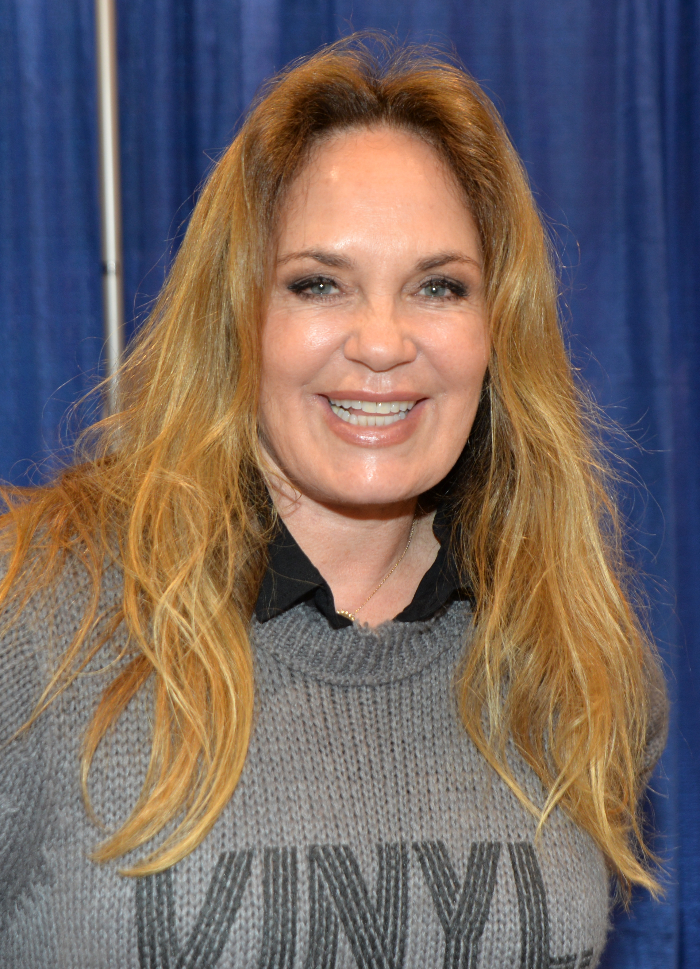 Catherine Bach at the NostalgiaCon in Anaheim, California on September 29, 2019. | Source: Getty Images