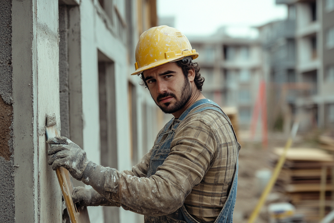 A man working on a construction site | Source: Midjourney