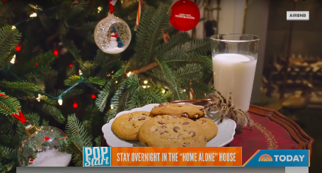 Inside the "Home Alone" house posted on December 1, 2021. | Source: YouTube/Today