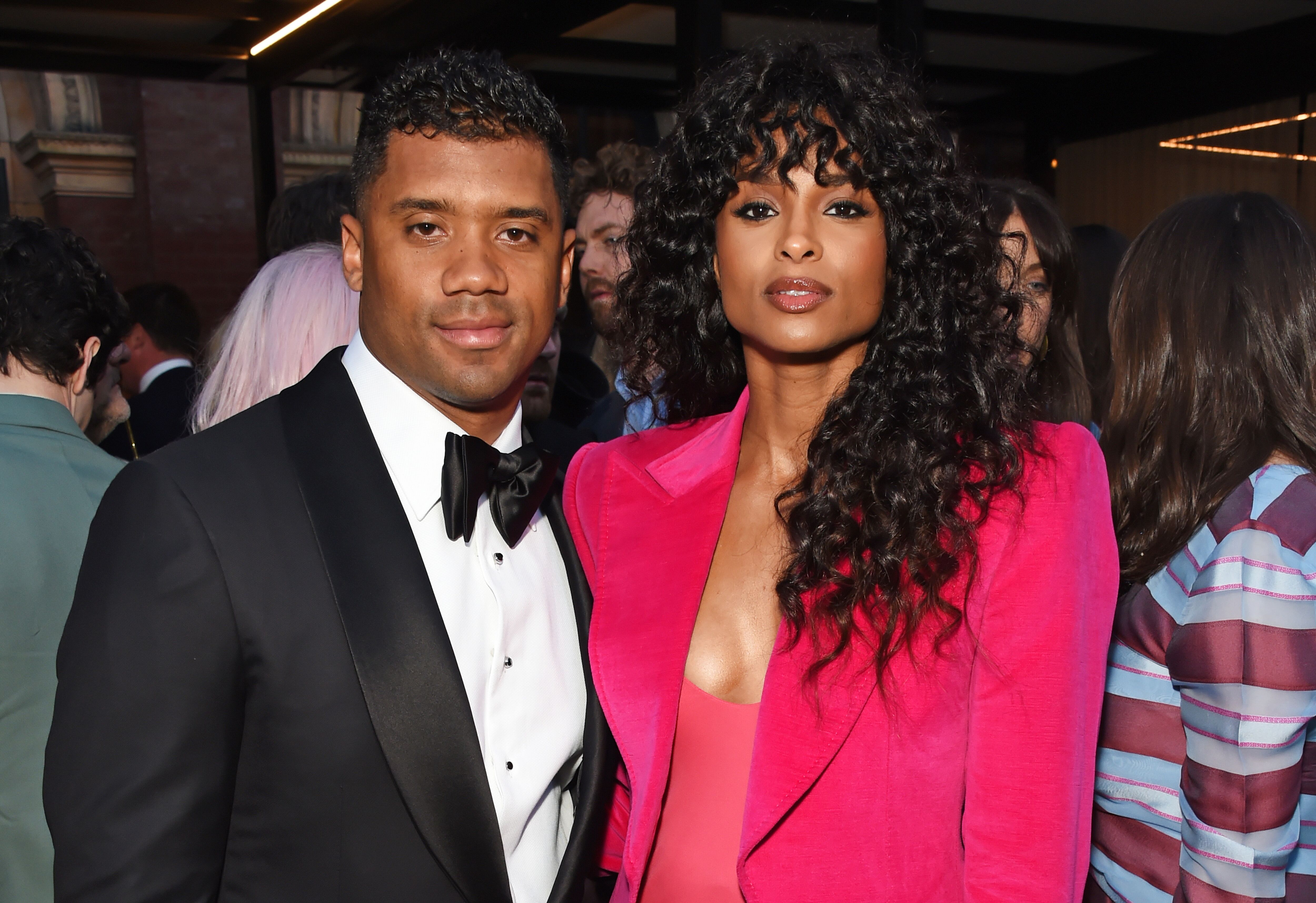 Russell Wilson (L) and Ciara attend the Summer Party at the V&A in partnership with Harrods at the Victoria and Albert Museum on June 20, 2018 | Photo: Getty Images