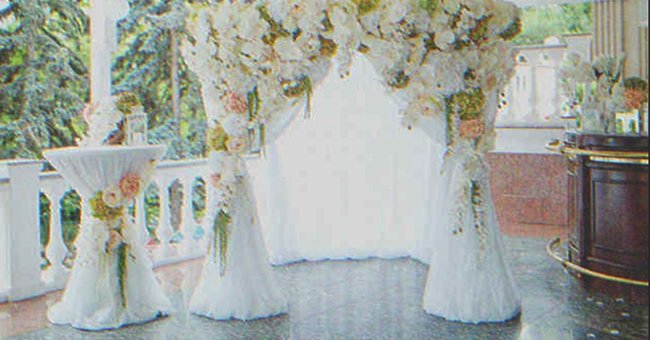 Altar de una boda vacío. | Foto: Shutterstock