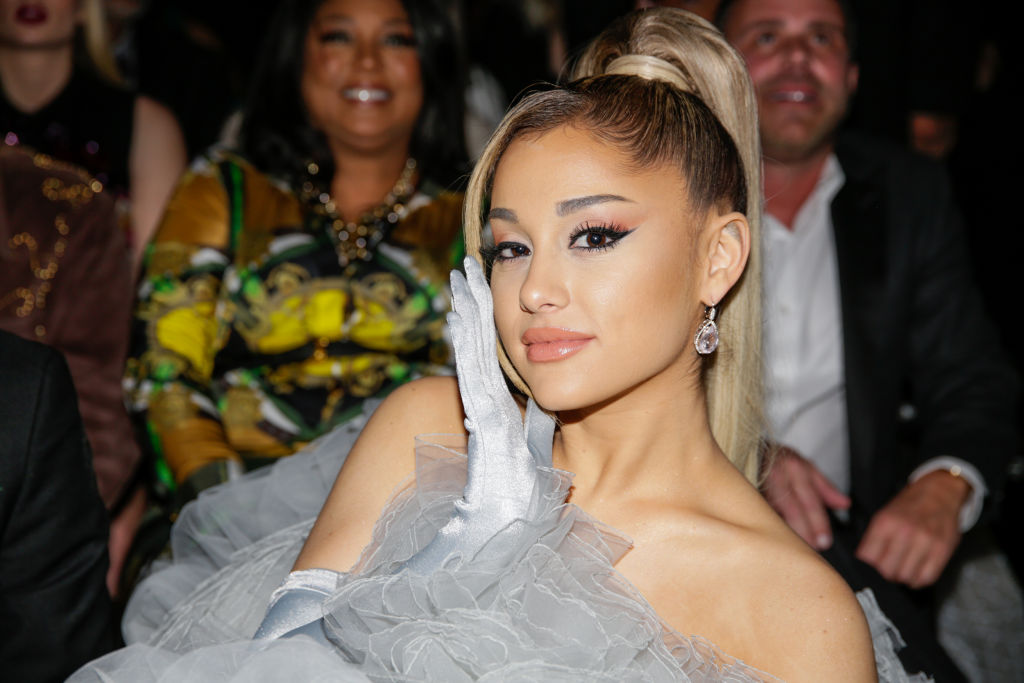 Ariana Grande at the 62nd Annual Grammy Awards at STAPLES Center in Los Angeles on January 26, 2020 | Source: Getty Images