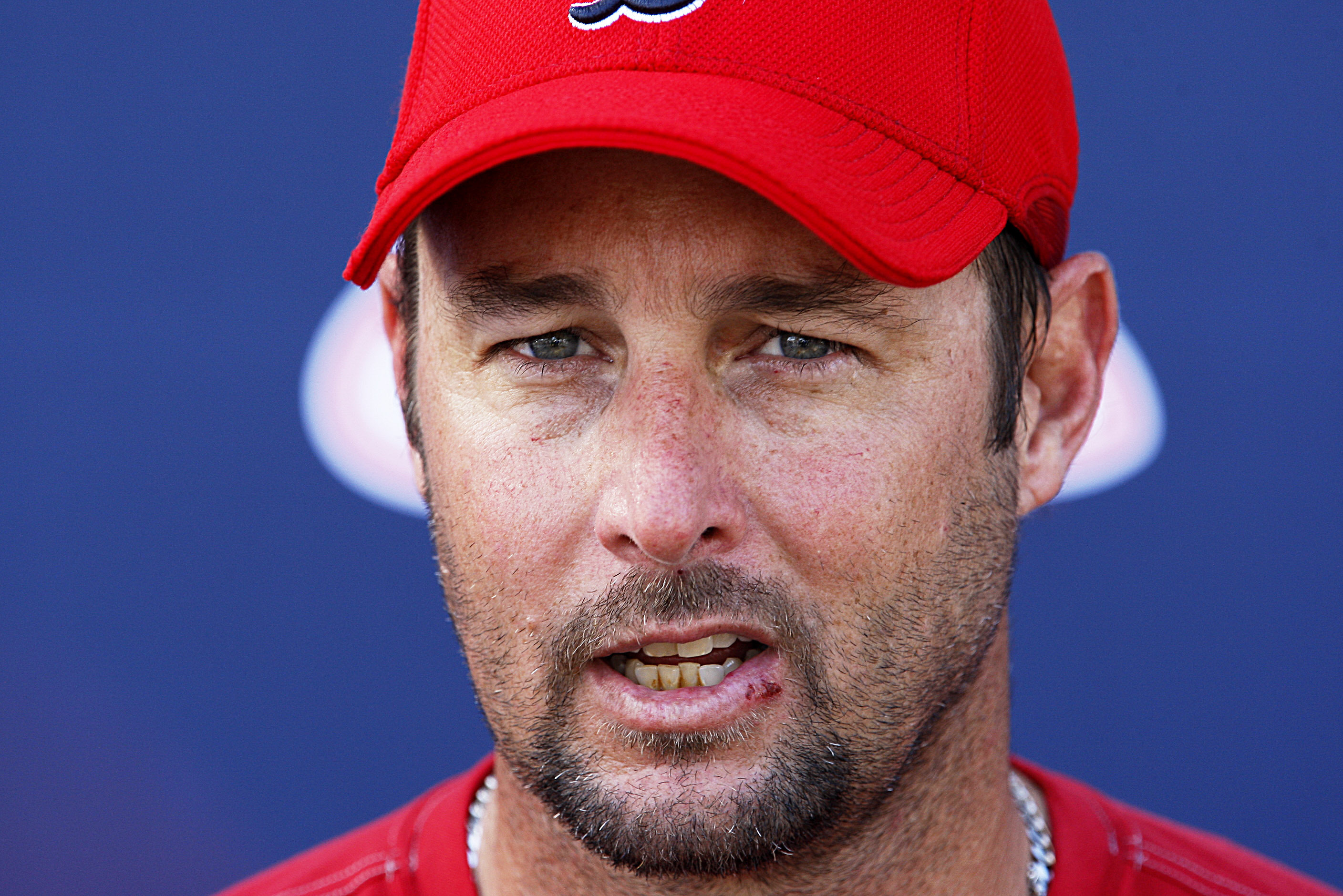 Tim Wakefield at Red Sox spring training in Ft. Myers, Florida on February 12, 2009 | Source: Getty Images