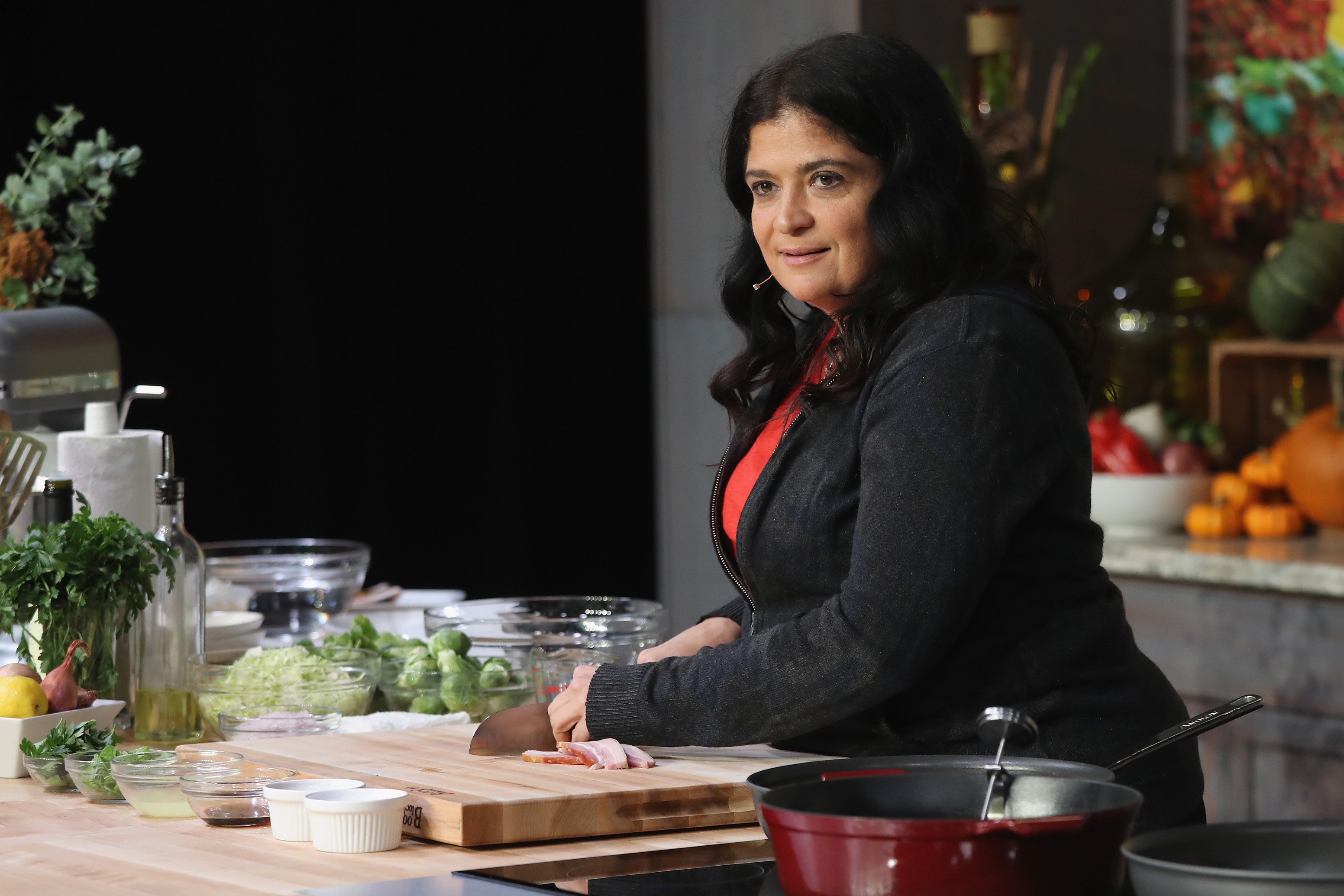 Alex Guarnaschelli during the Grand Tasting at Pier 94 on October 14, 2018 in New York City. / Source: Getty Images