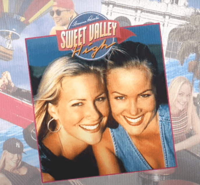 A screenshot of Brittany and Cynthia Daniel from a "Sweet Valley High" video | Source: Youtube/ SweetValleyHigh1994