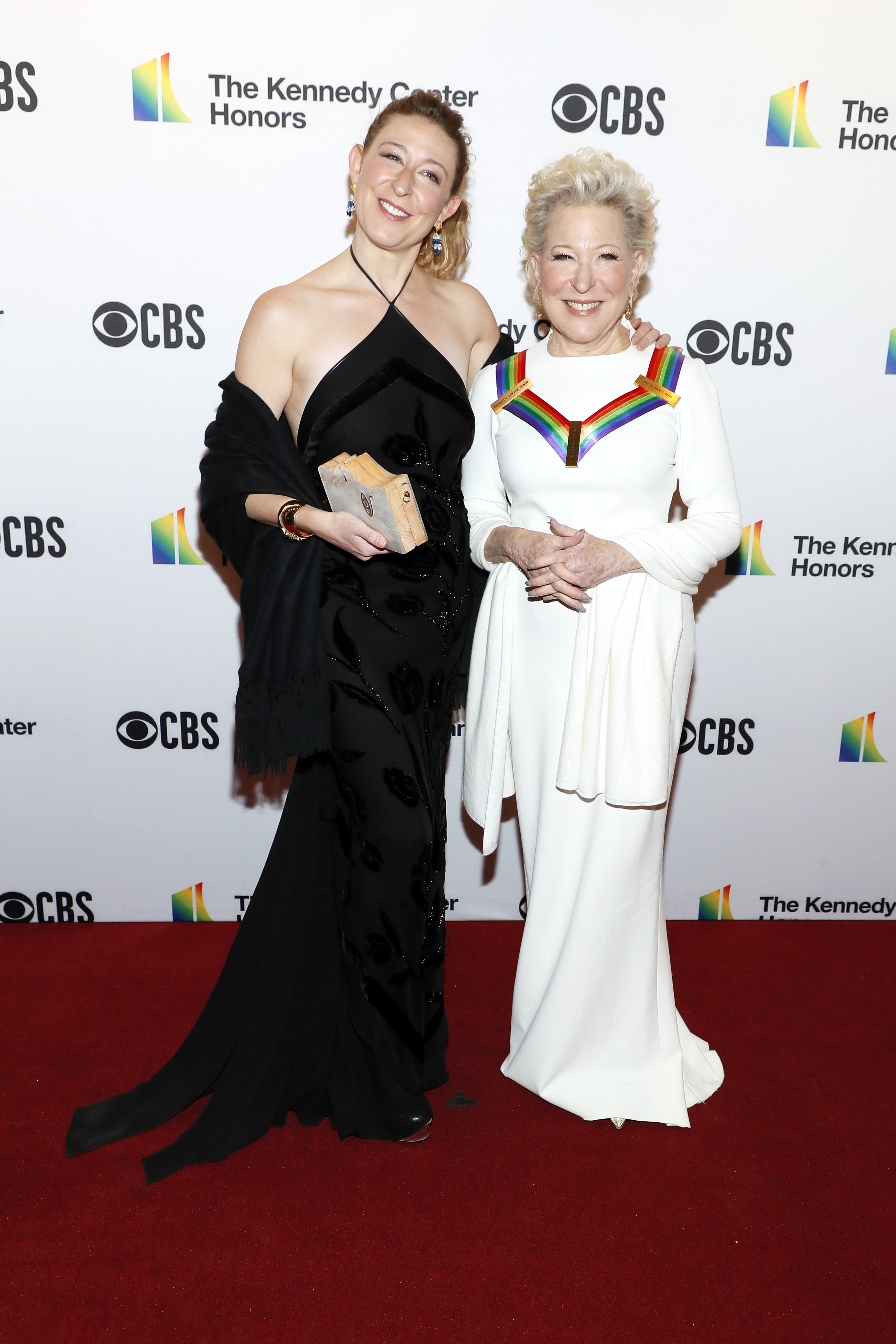 Honoree Bette Midler and daughter Sophie Von Haselberg attend the 44th Kennedy Center Honors at The Kennedy Center on December 05, 2021 in Washington, DC. | Source: Getty Images