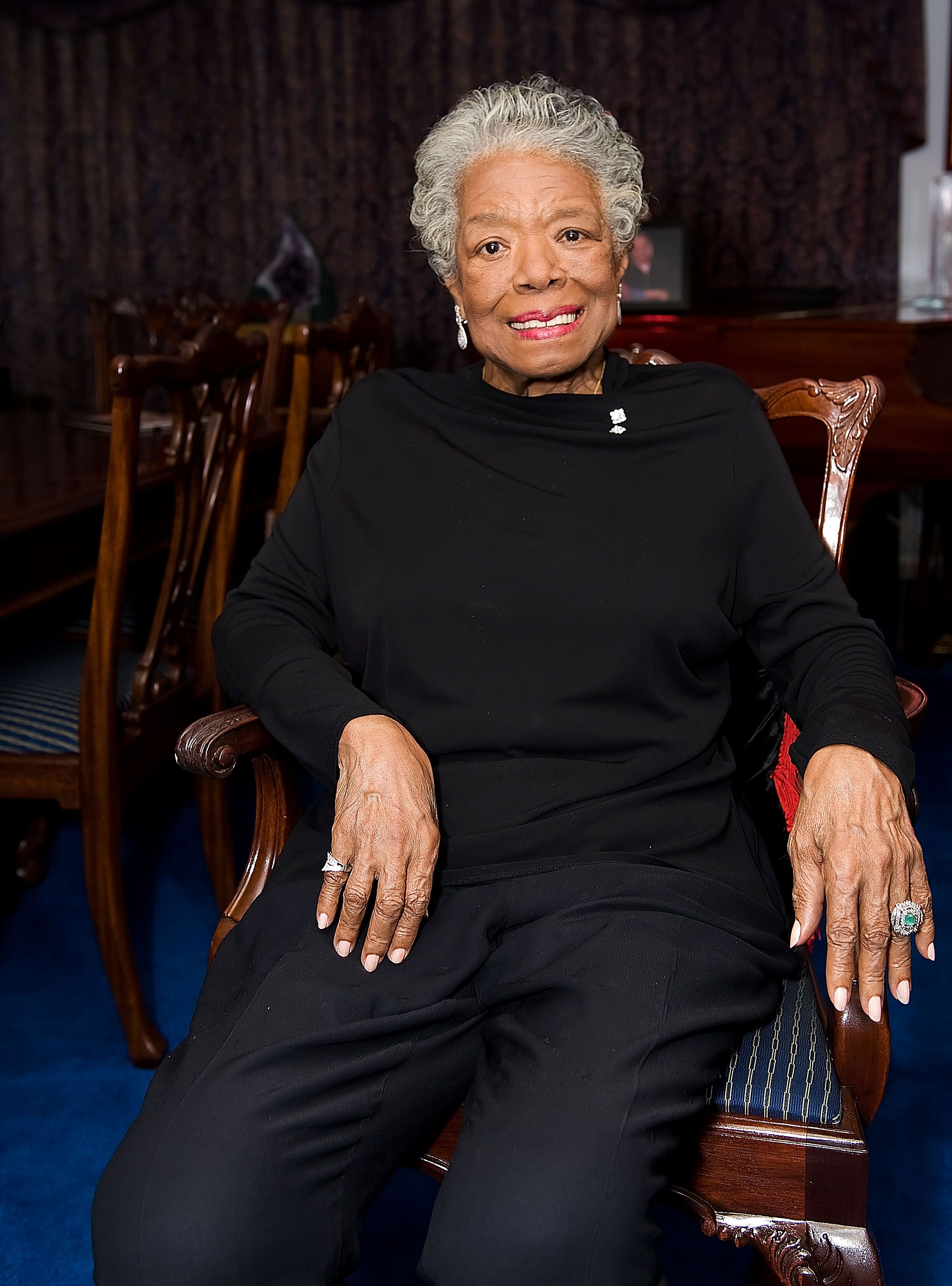 Maya Angelou during the Special Recognition Event for Dr. Maya Angelou at Dr. Angelou's home June 21, 2010 in Winston-Salem, North Carolina. | Source: Getty Images