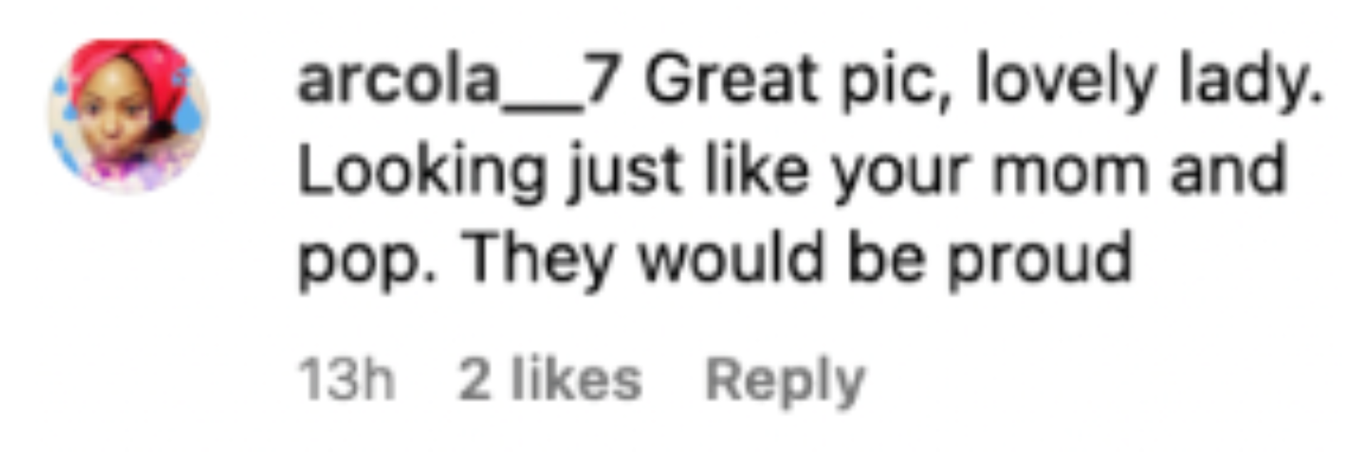 A comment left under a photo of Will Reeve and his girlfriend, Amanda Dubin, in April 2023 | Source: Instagram.com/willreeve_