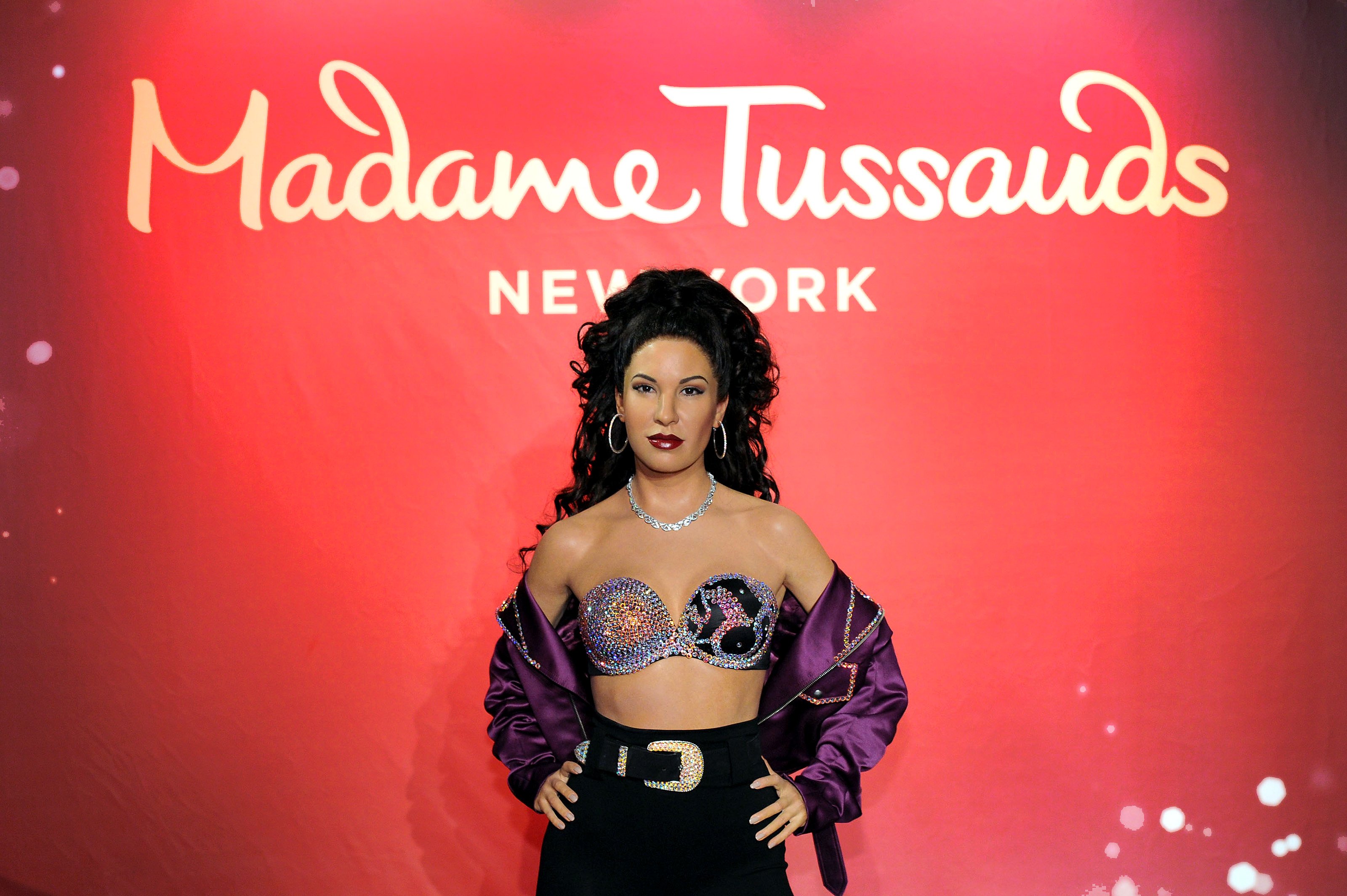 Estatua de cera de Selena Quintanilla en el museo de Madame Tussauds Nueva York el 23 de junio de 2017. | Foto: Getty Images