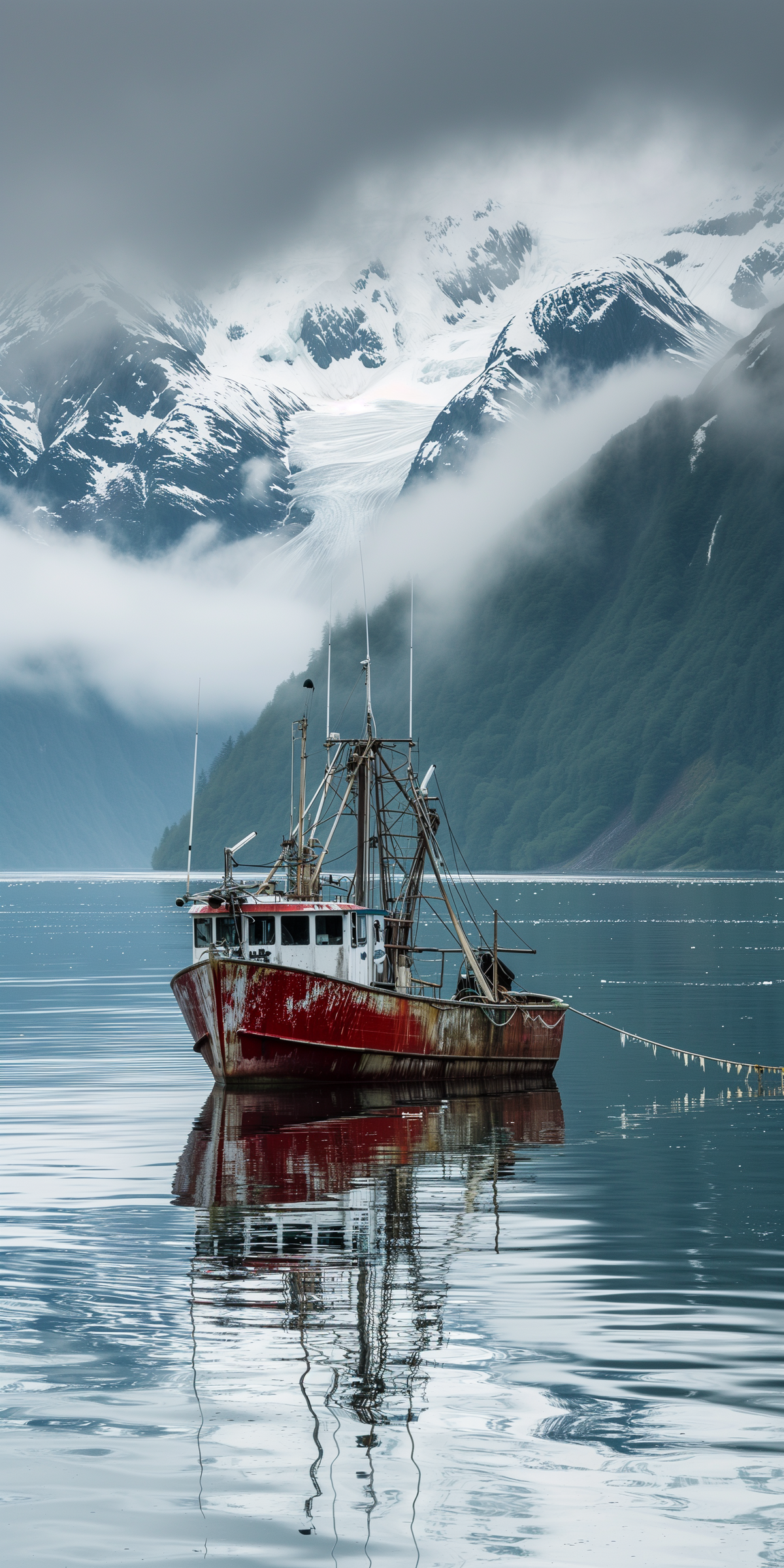 A fishing boat | Source: Midjourney