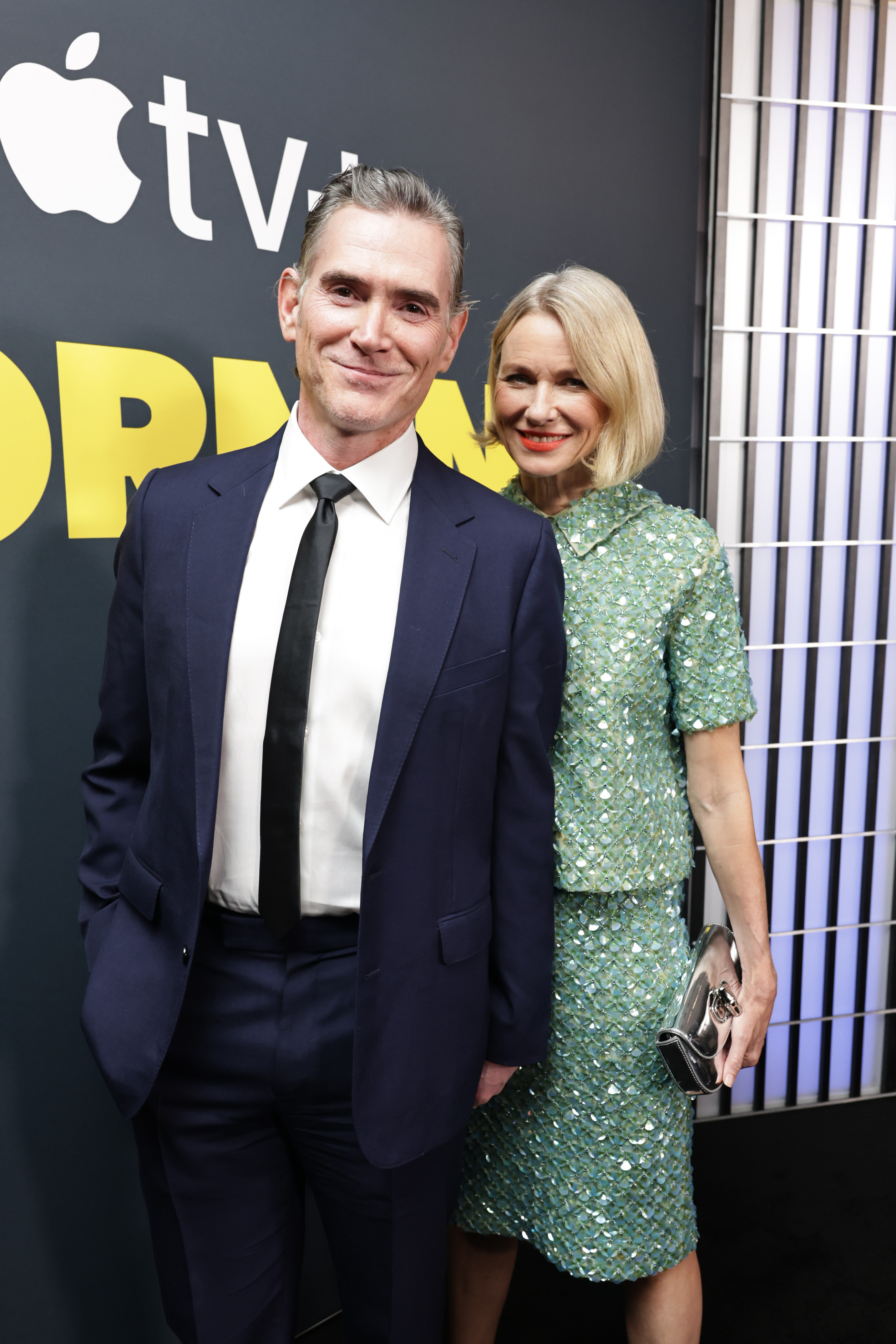 Billy Crudup and Naomi Watts at the season four world premiere of "The Morning Show" on September 9, 2025, in New York. | Source: Getty Images