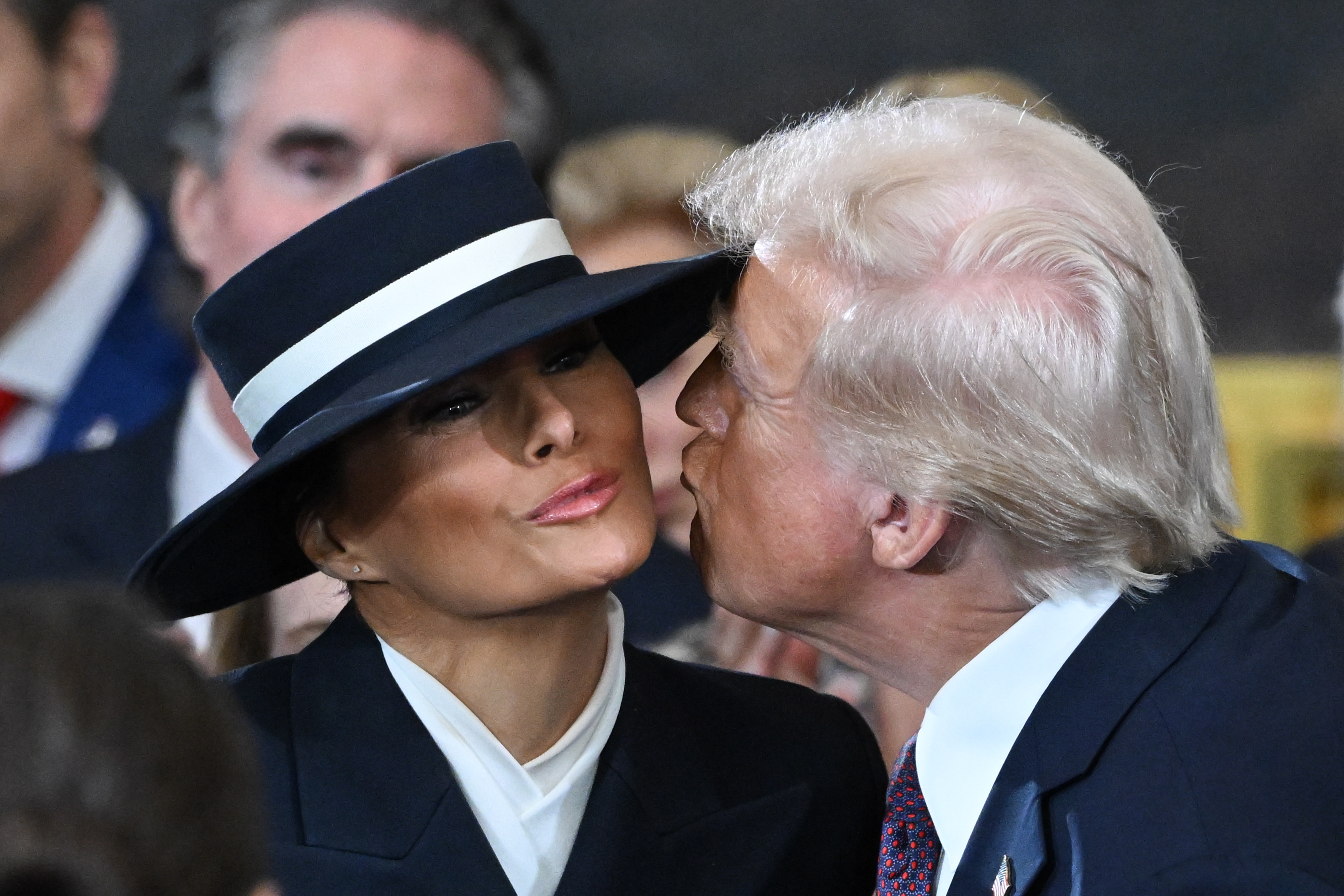 Melania and Donald Trump at his inauguration on January 20, 2025, in Washington, D.C. | Source: Getty Images