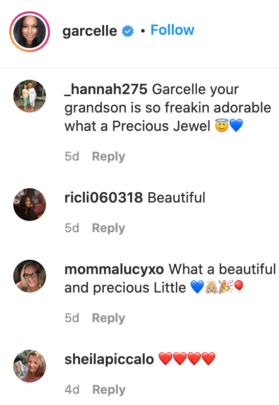 Fans' comments on Garcelle Beauvais' post. | Source: Instagram/garcelle