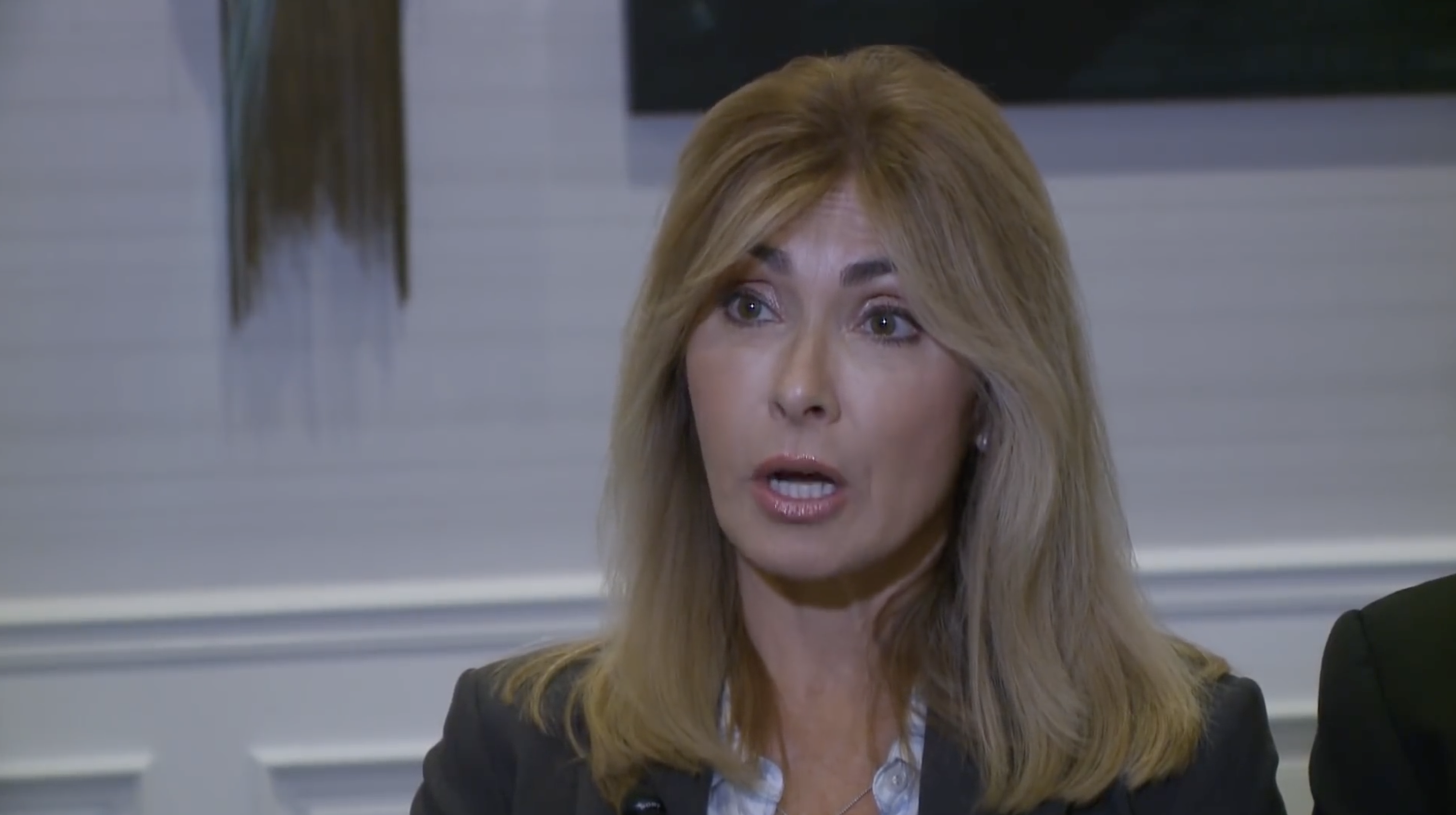 Gena Norris recalls her harrowing experience in a video dated November 2, 2017 | Source: YouTube/cbssf