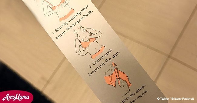 Woman finds lingerie label and realizes she’s been wearing her bra all wrong