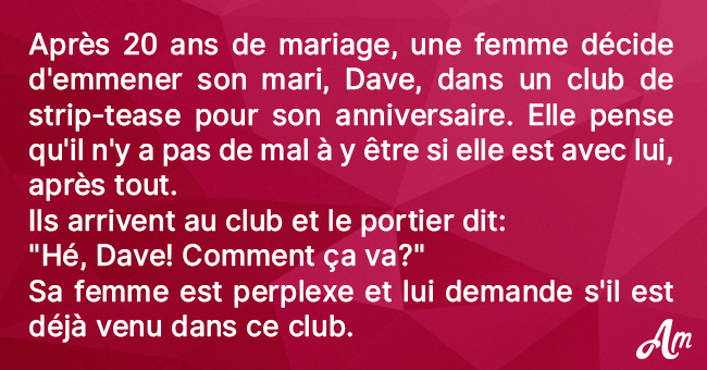 Une Femme Emmene Son Mari Dans Un Club De Strip Tease Pour Son Anniversaire