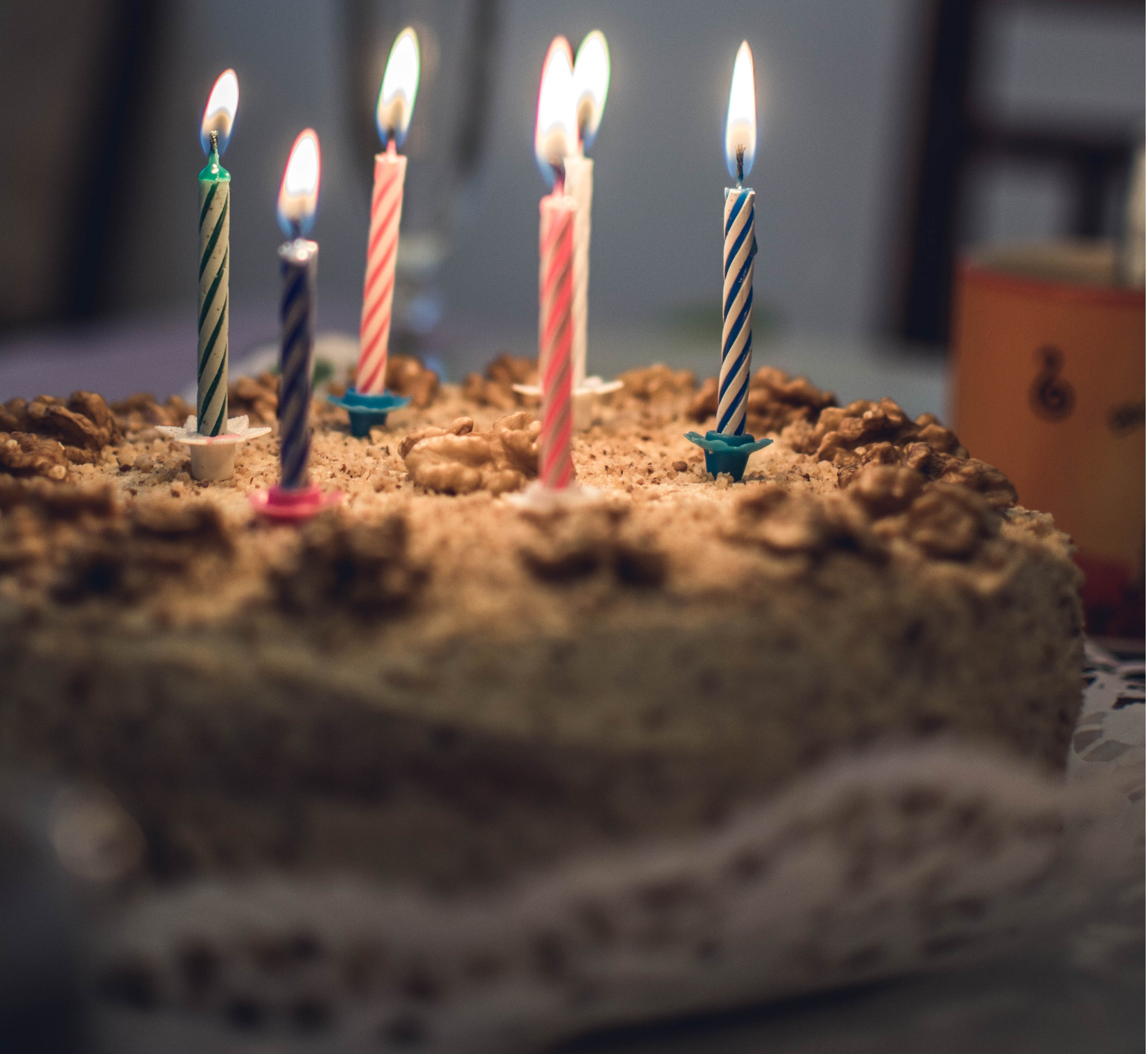 Torta de cumpleaños. | Foto: Pexels