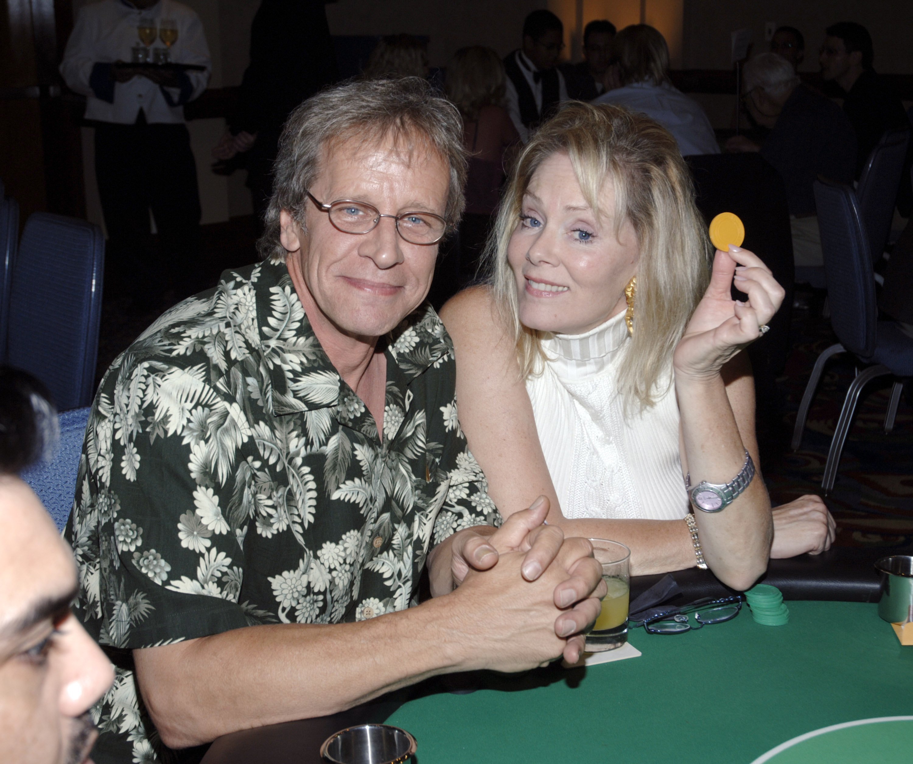  Richard Gilliland and Jean Smart attend the Texas Hold'Em Casino Night Fundraiser for the Caucus Foundation on August 19, 2006. | Source: Getty Images