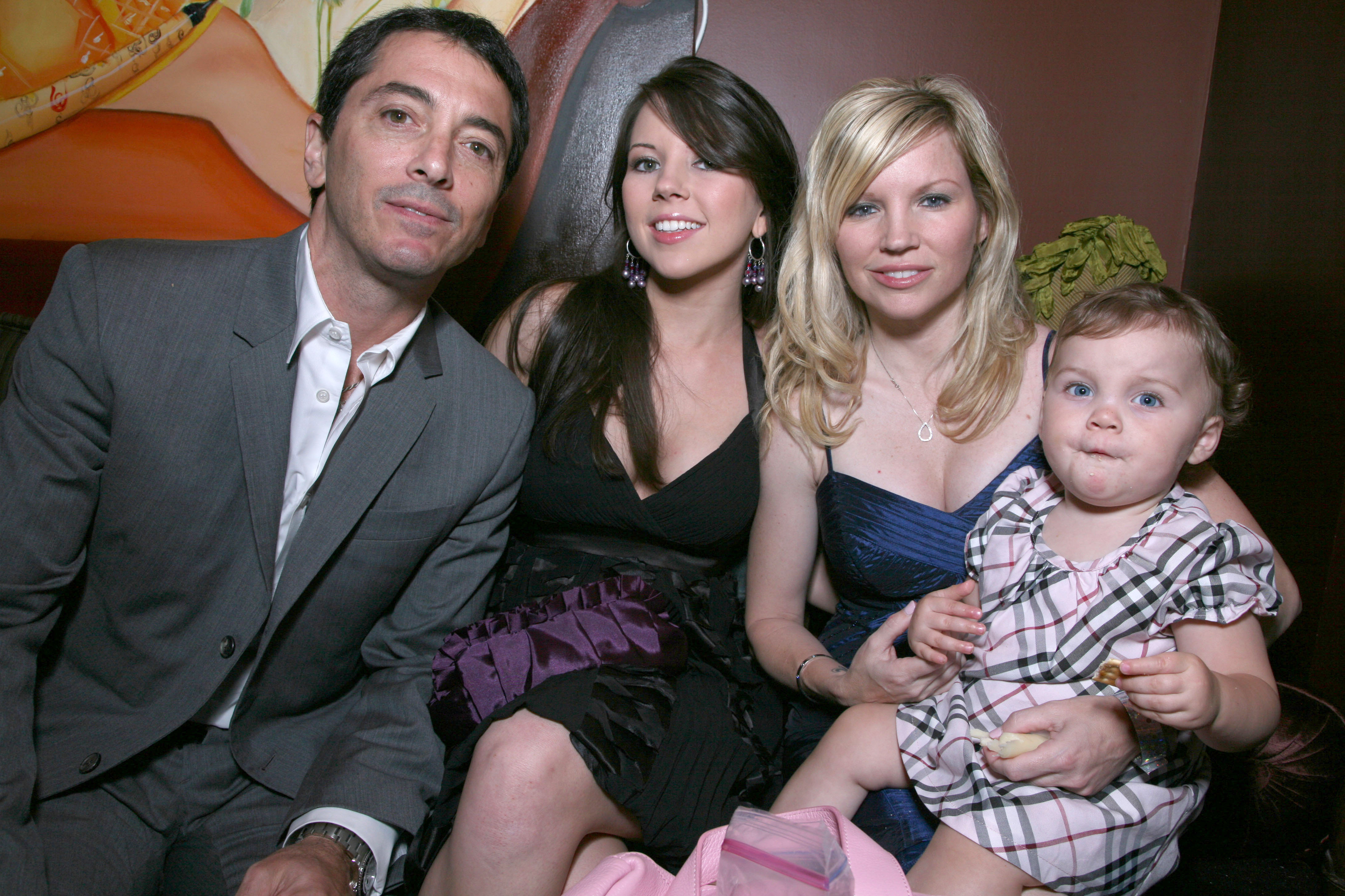 Renee Sloan, actor Scott Baio, Bailey Baio and Kalyn Sloan attend the Children's Hospital Los Angeles Benefit "The Bash" at Crustacean on May 17, 2009 in Beverly Hills, California. | Source: Getty Images