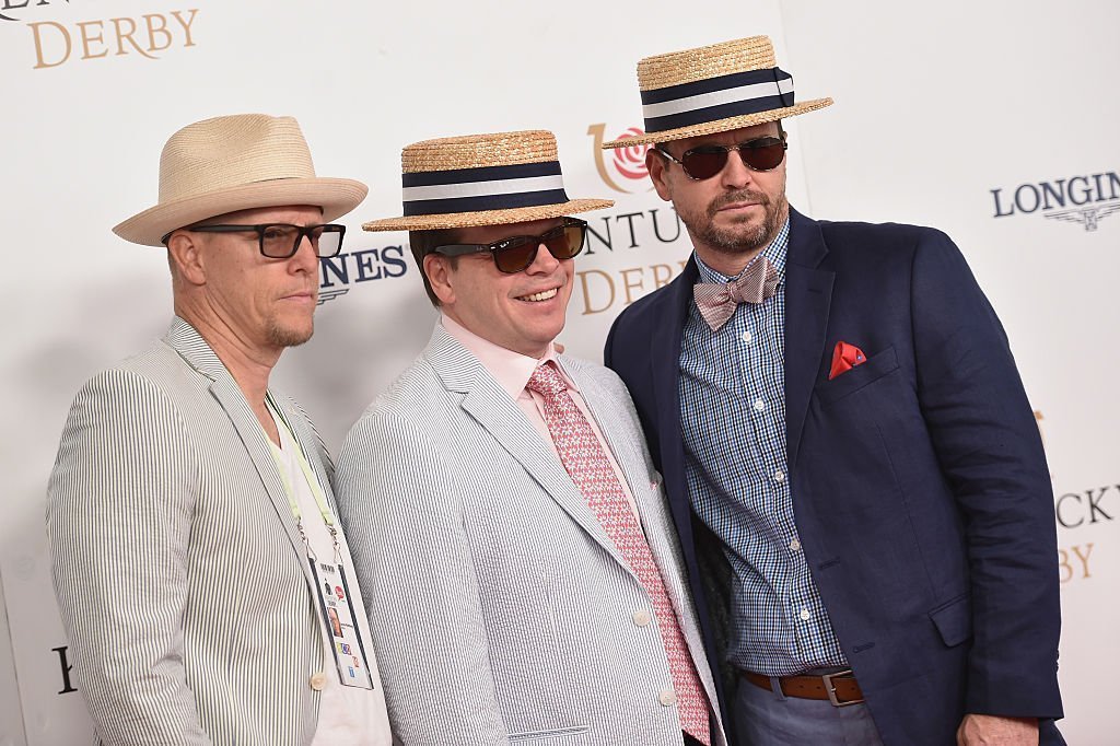 Jim Wahlberg, Paul Wahlberg, and Robert Wahlberg attend the 142nd Kentucky Derby at Churchill Downs on May 07, 2016 | Photo: GettyImages 