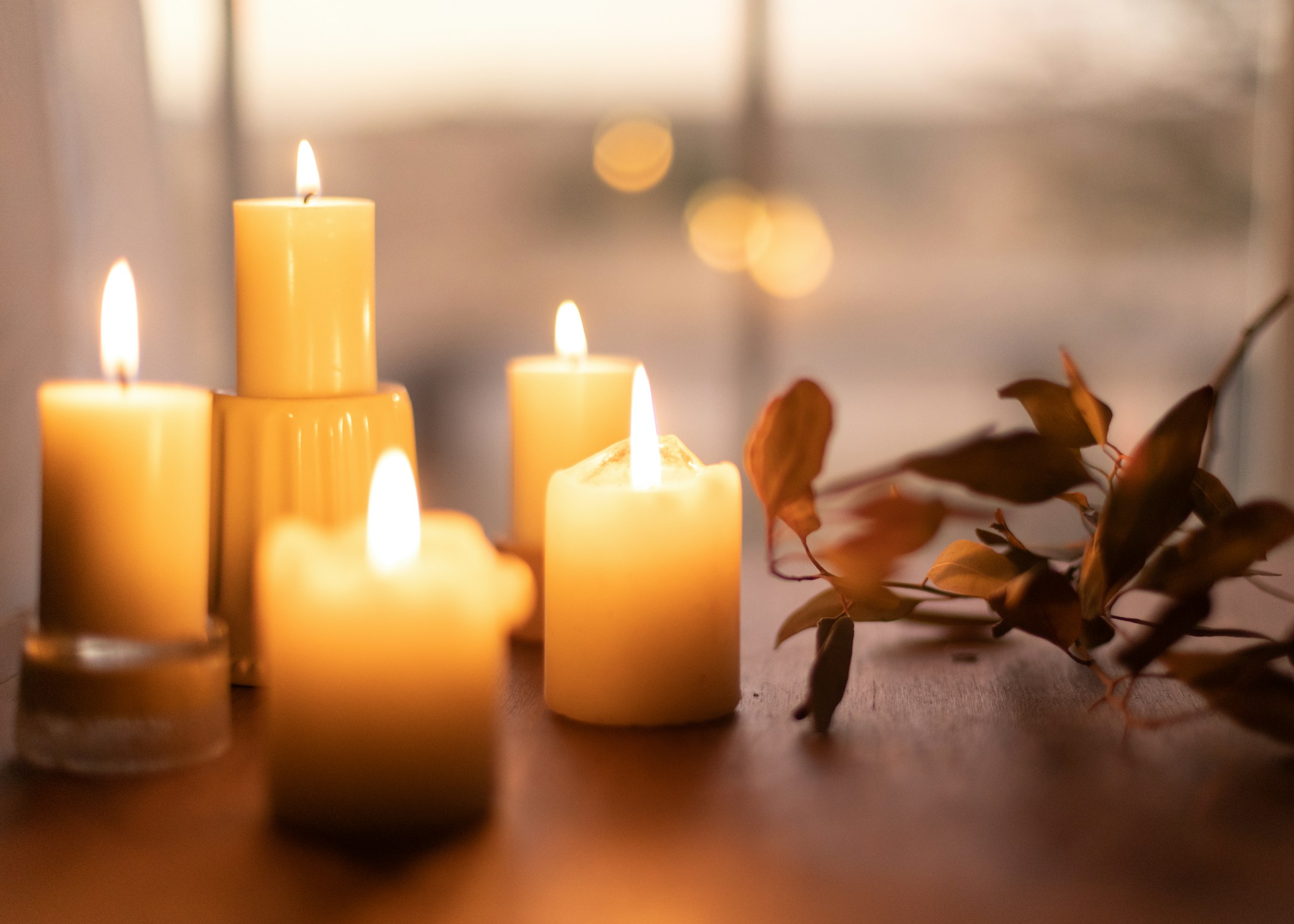 Lit candles | Source: Unsplash