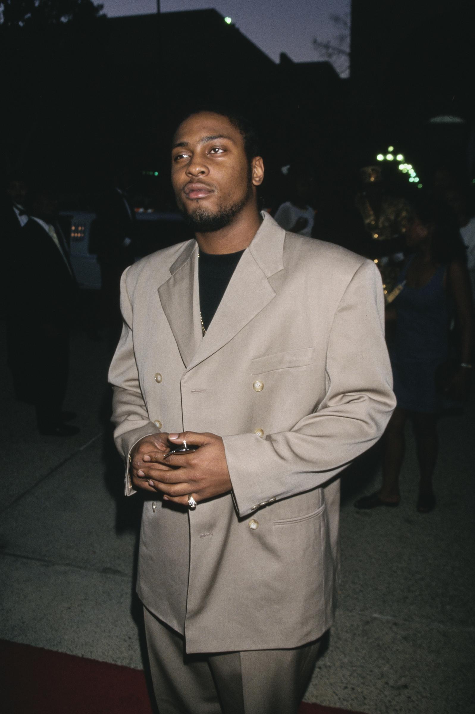 D'Angelo at the NAACP Image Awards in Pasadena, California on April 6, 1996. | Source: Getty Images
