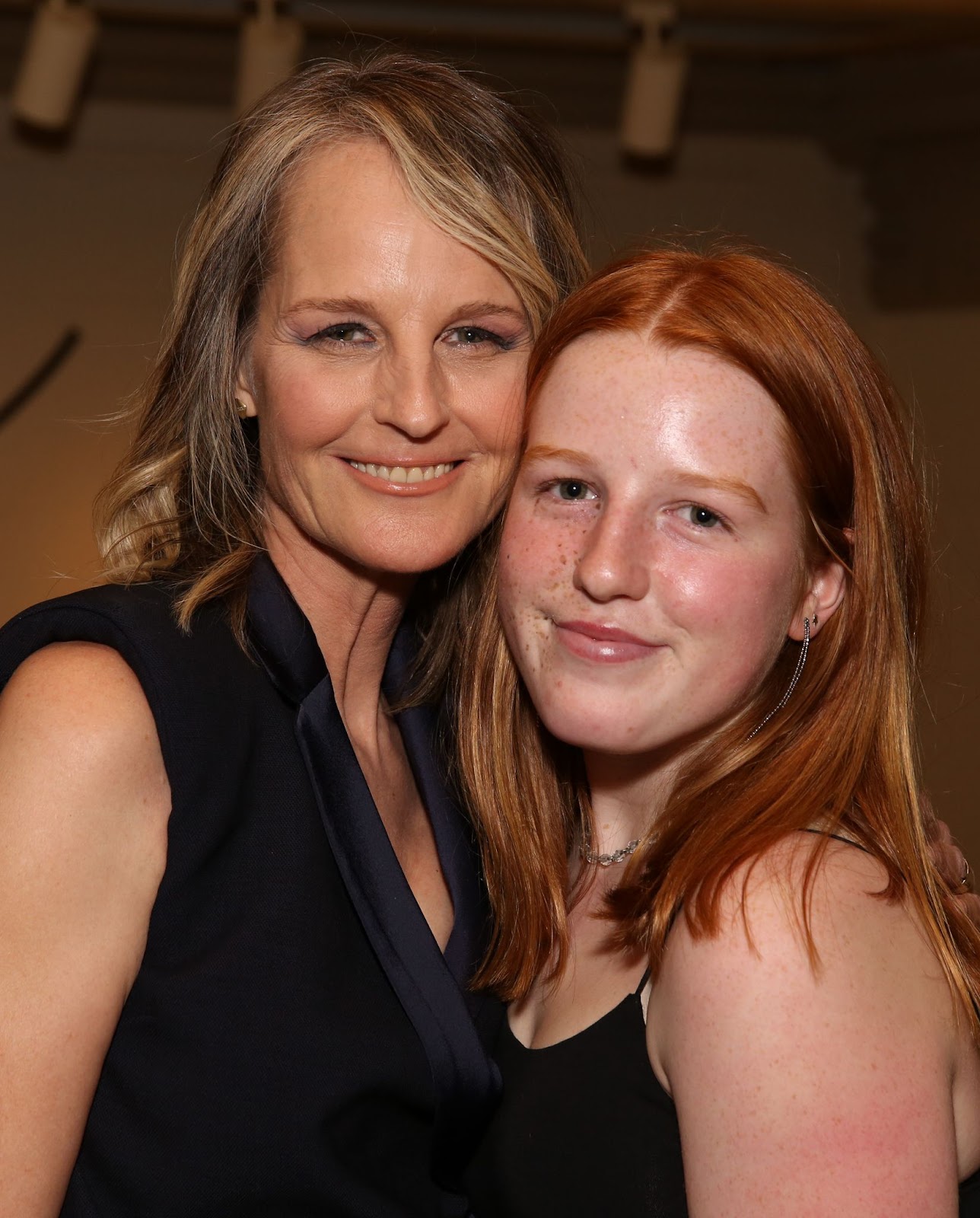 Helen Hunt and Makena Lei Gordon Carnahan at the Opening Night performance afterparty for "Working – A Musical" on June 26, 2019, in New York. | Source: Getty Images