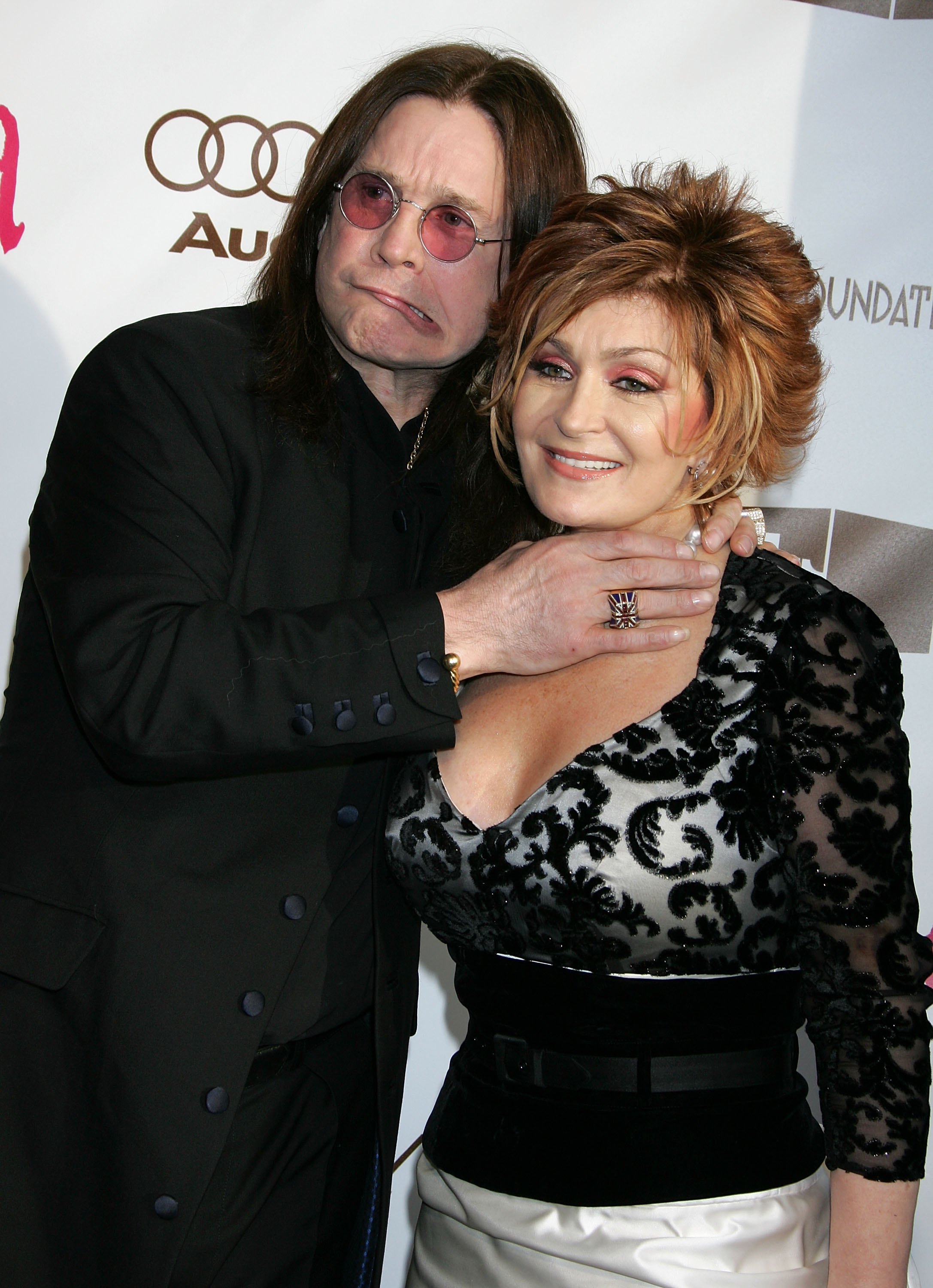 Ozzy and Sharon Osbourne at the 14th Annual Elton John Academy Awards viewing party on March 5, 2006, in West Hollywood, California. | Source: Getty Images