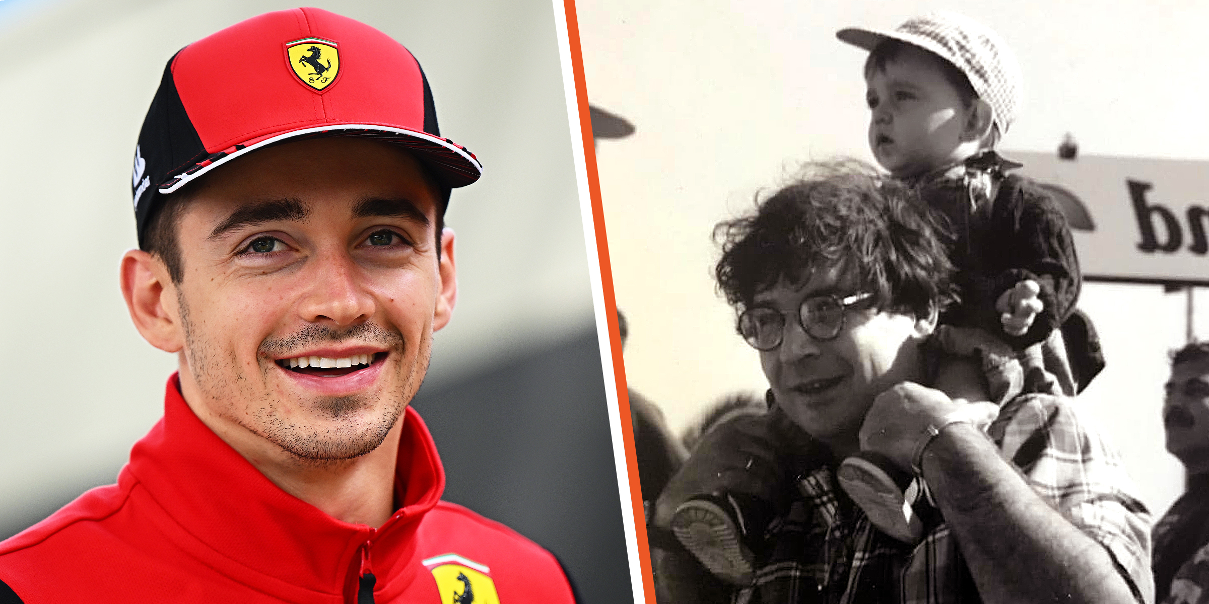 Charles Leclerc | Hervé Leclerc and Charles Leclerc | Source: Getty Images | Instagram/charles_leclerc