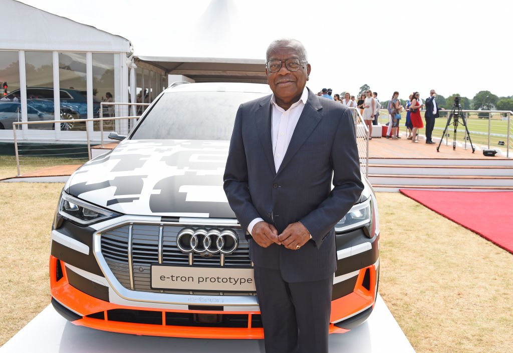 Sir Trevor McDonald attends the Audi Polo Challenge at Coworth Park Polo Club on July 1, 2018. | Photo: Getty Images
