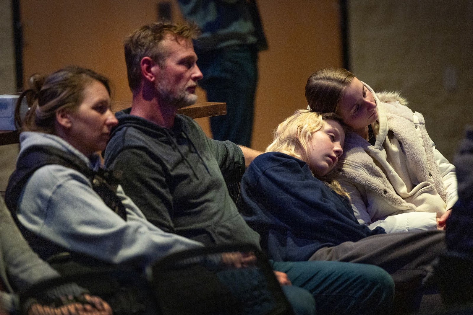 People at a prayer service at Blackhawk Church to mourn the victims of Abundant Life Christian School on December 16, 2024, in Middleton, Wisconsin. | Source: Getty Images