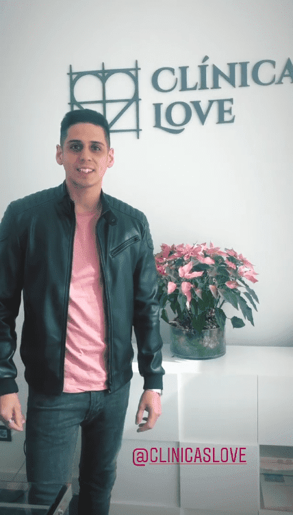 Christofer antes del tratamiento. │Foto: Instagram / cguzman46