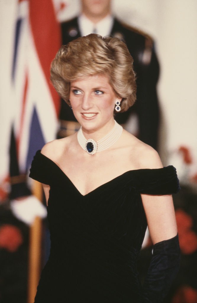 Diana, Princess of Wales at the White House in Washington, DC, November 1985. | Source: Getty Images