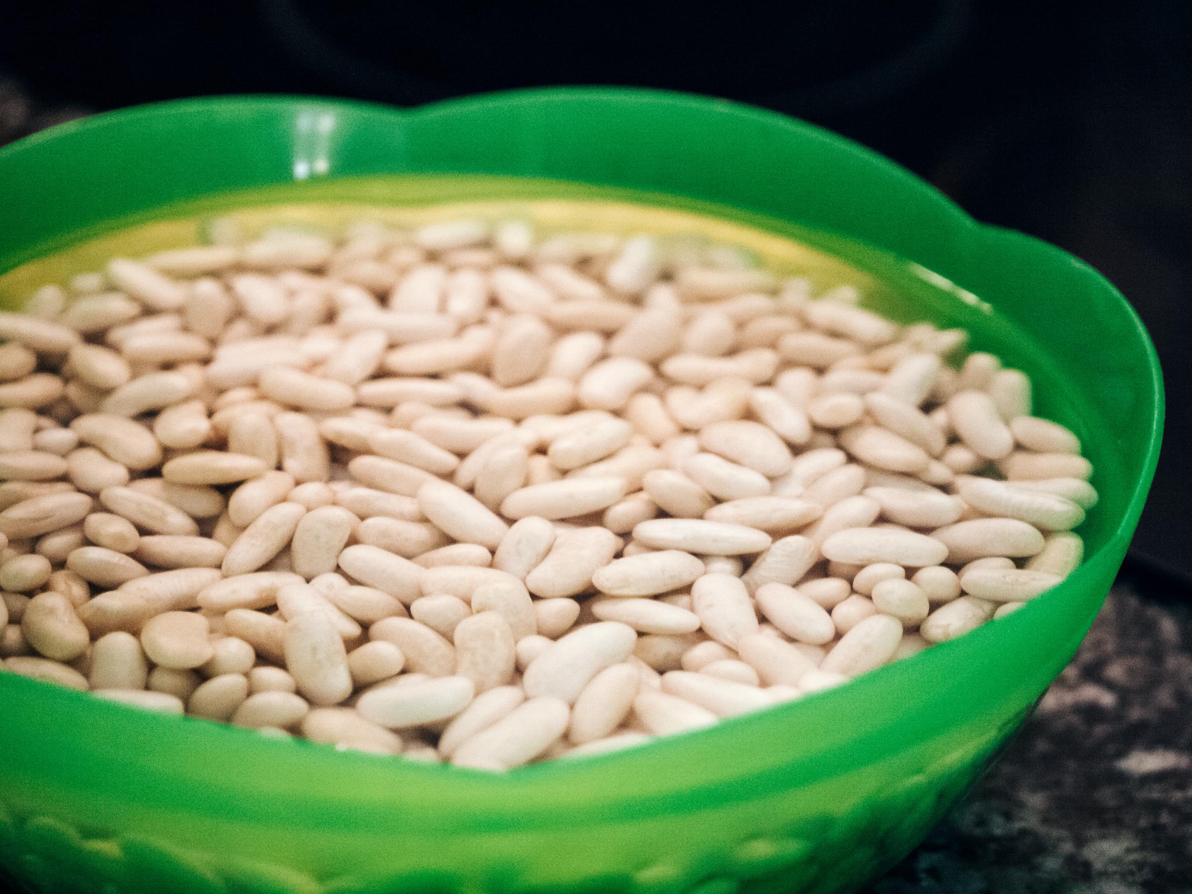 A bowl of beans soaked in water | Source: Getty Images