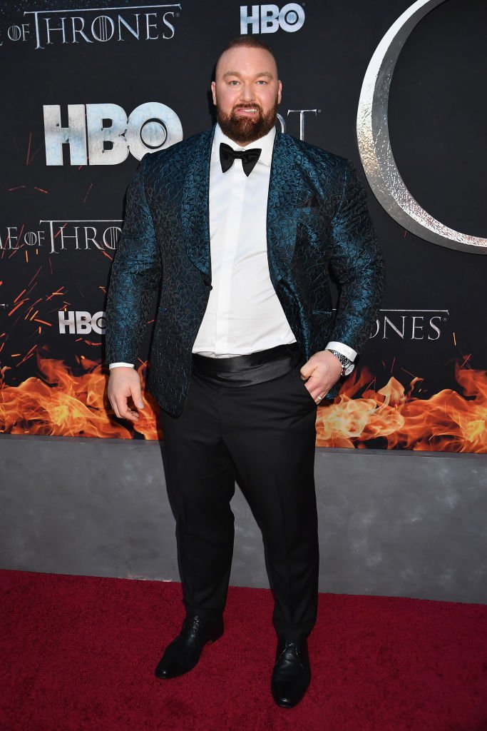 Hafþór Júlíus Björnsson attends the premiere of season 8 of "Game of Thrones" in New York City on April 3, 2019 | Photo: Getty Images