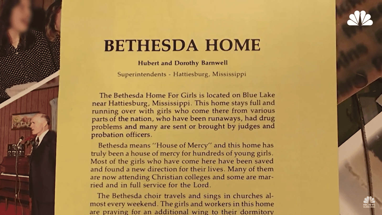 The Bethesda home claimed to raise children according to the religious standards. | Source: YouTube/NBC News