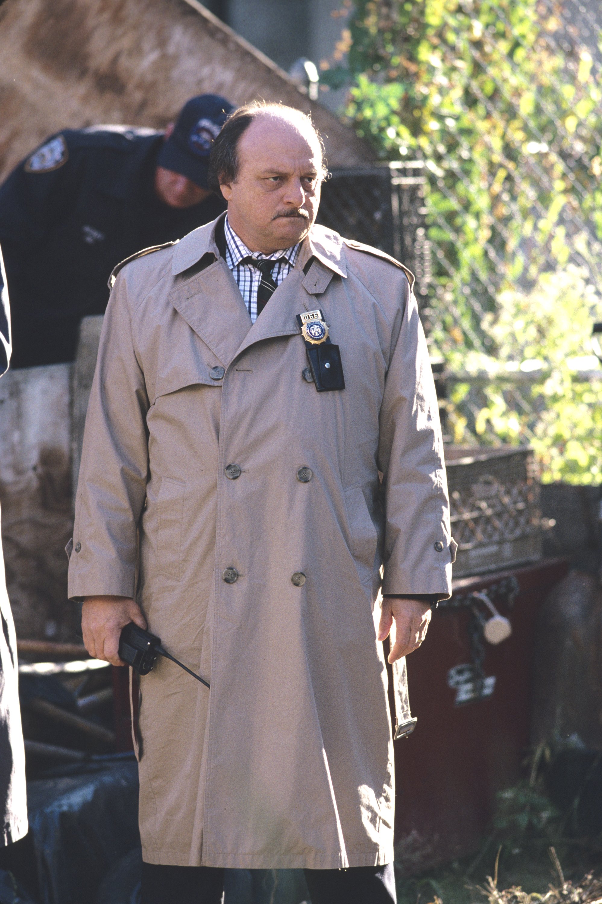 Dennis Franz as Detective Andy Sipowicz on the cop drama "NYPD Blue" during Season 5 on October 20, 1997. / Source: Getty Images