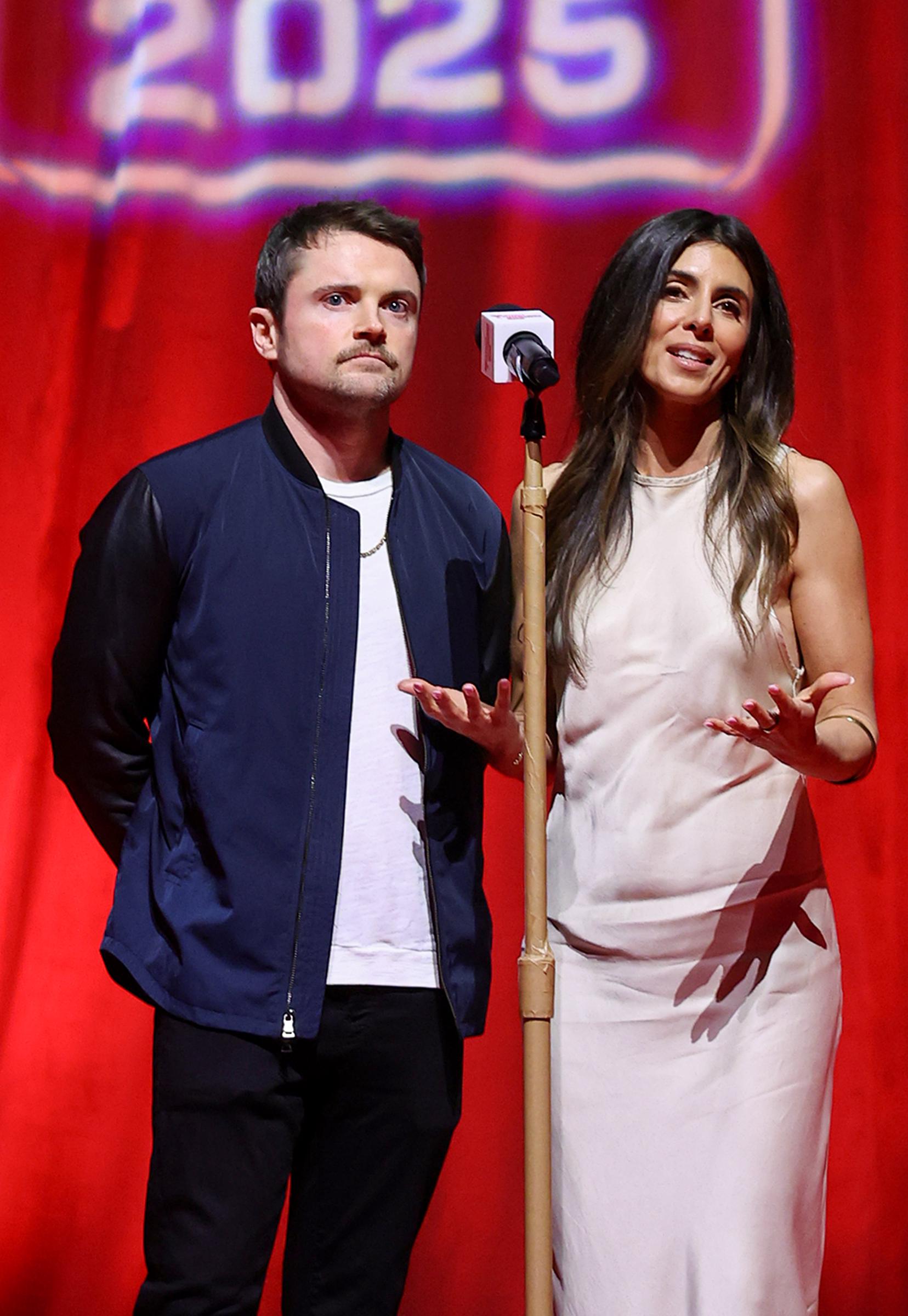 Robert Iler only recently returned to acting after taking an extended break from the industry. In this photo, he and Jamie-Lynn Sigler spoke onstage during the "iHeartPodcast Awards," in partnership with South by Southwest, at ACL Live at the Moody Theater on March 10, 2025, in Austin, Texas. | Source: Getty Images